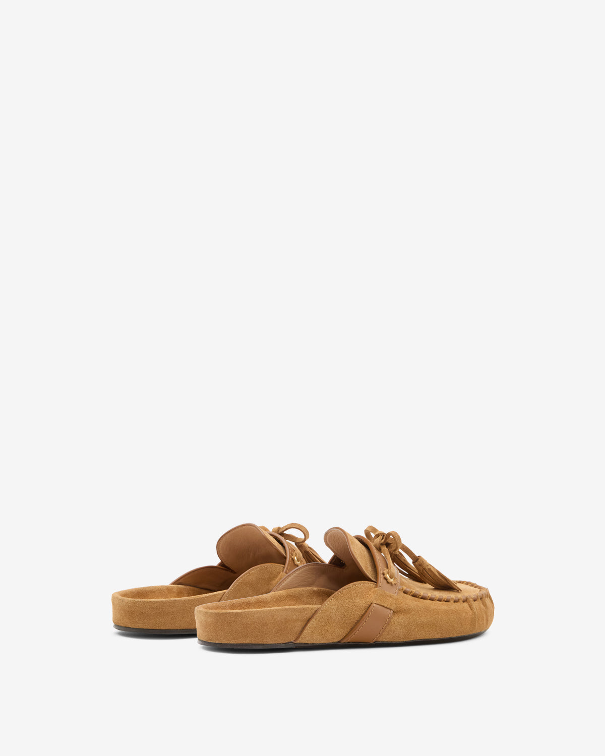 Isabel Marant Malvin mocassins cognac cuir