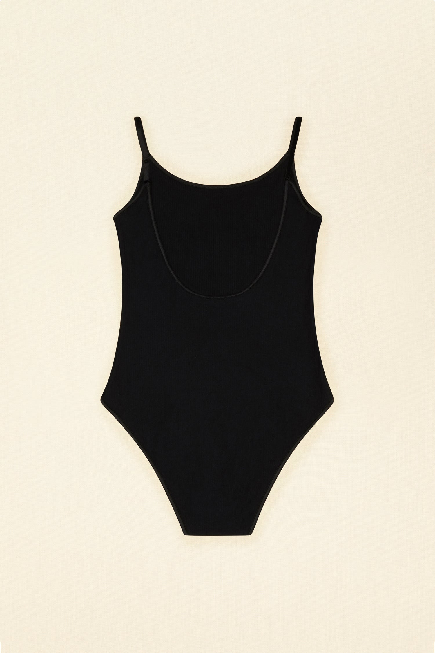 Patou Lingerie P22LI0019002999B body noir coton bio