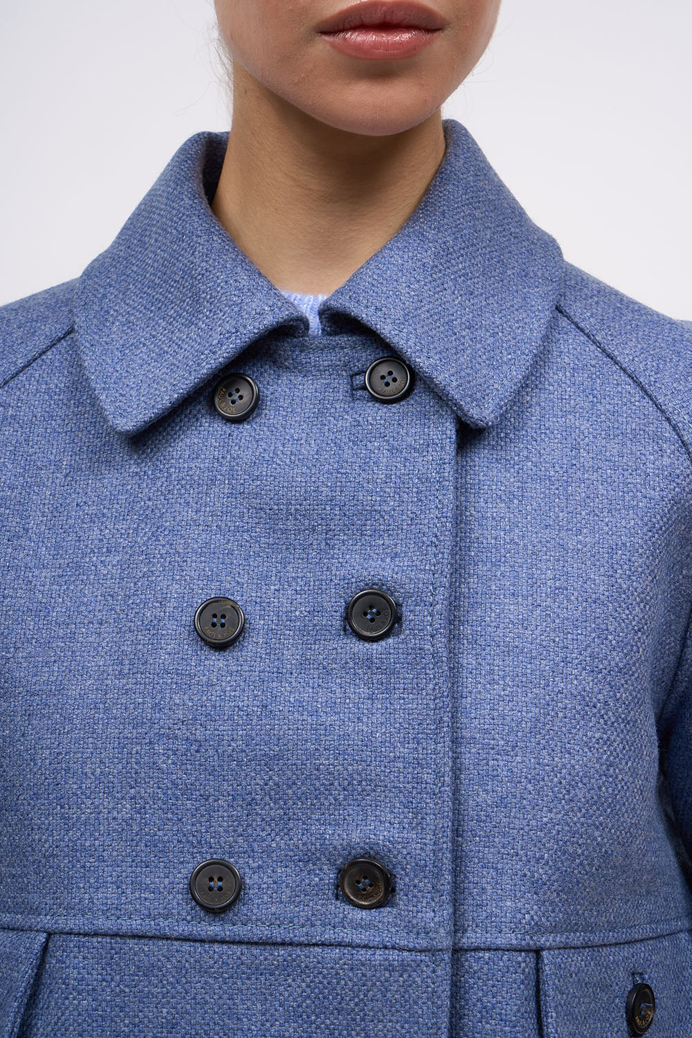 Paul & Joe Tambour veste courte laine vierge doublée