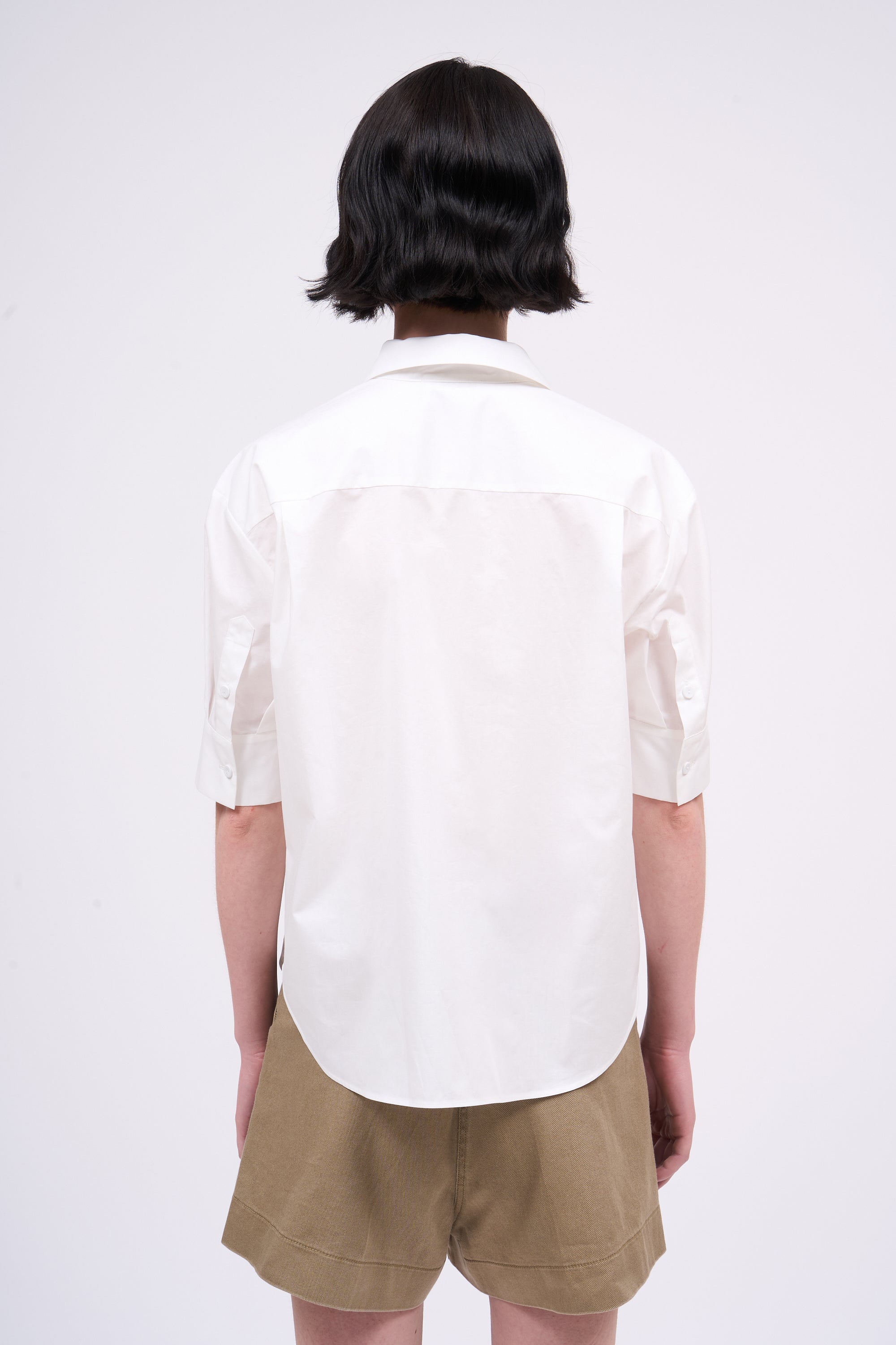 Paul & Joe Floriane chemise brodée coton blanc