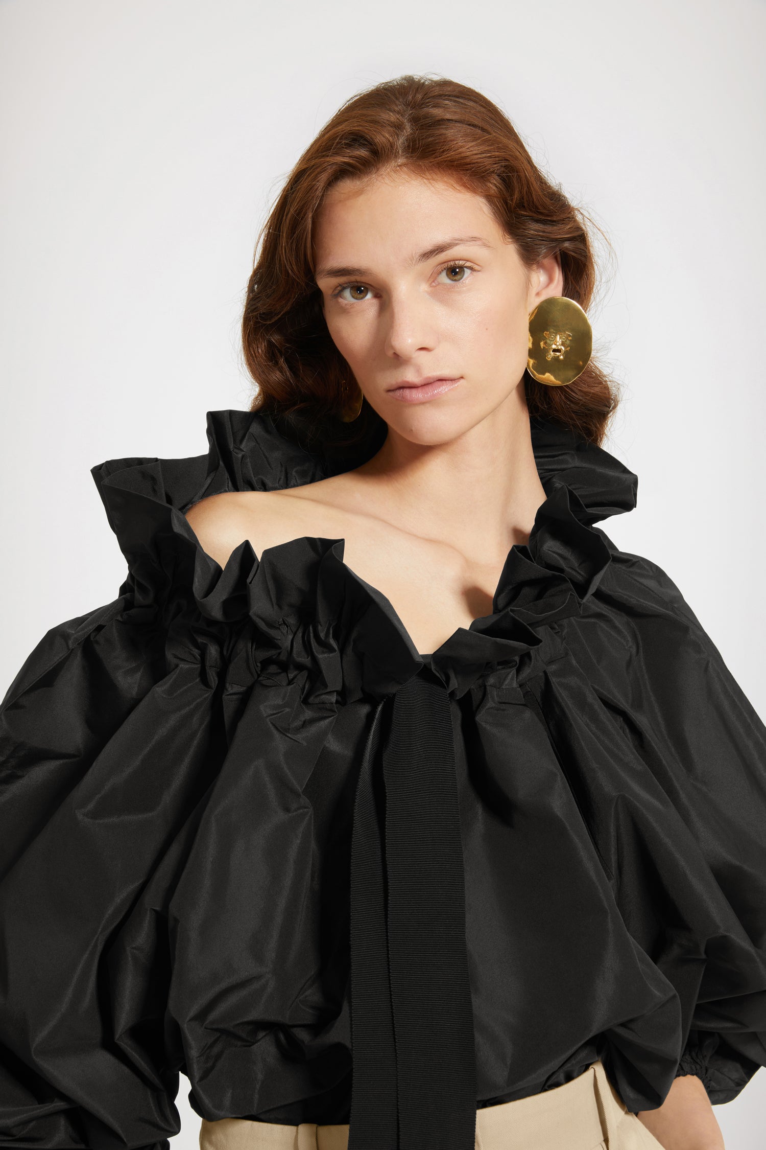 Patou Jewellery JW0321002299G boucles laiton doré clips