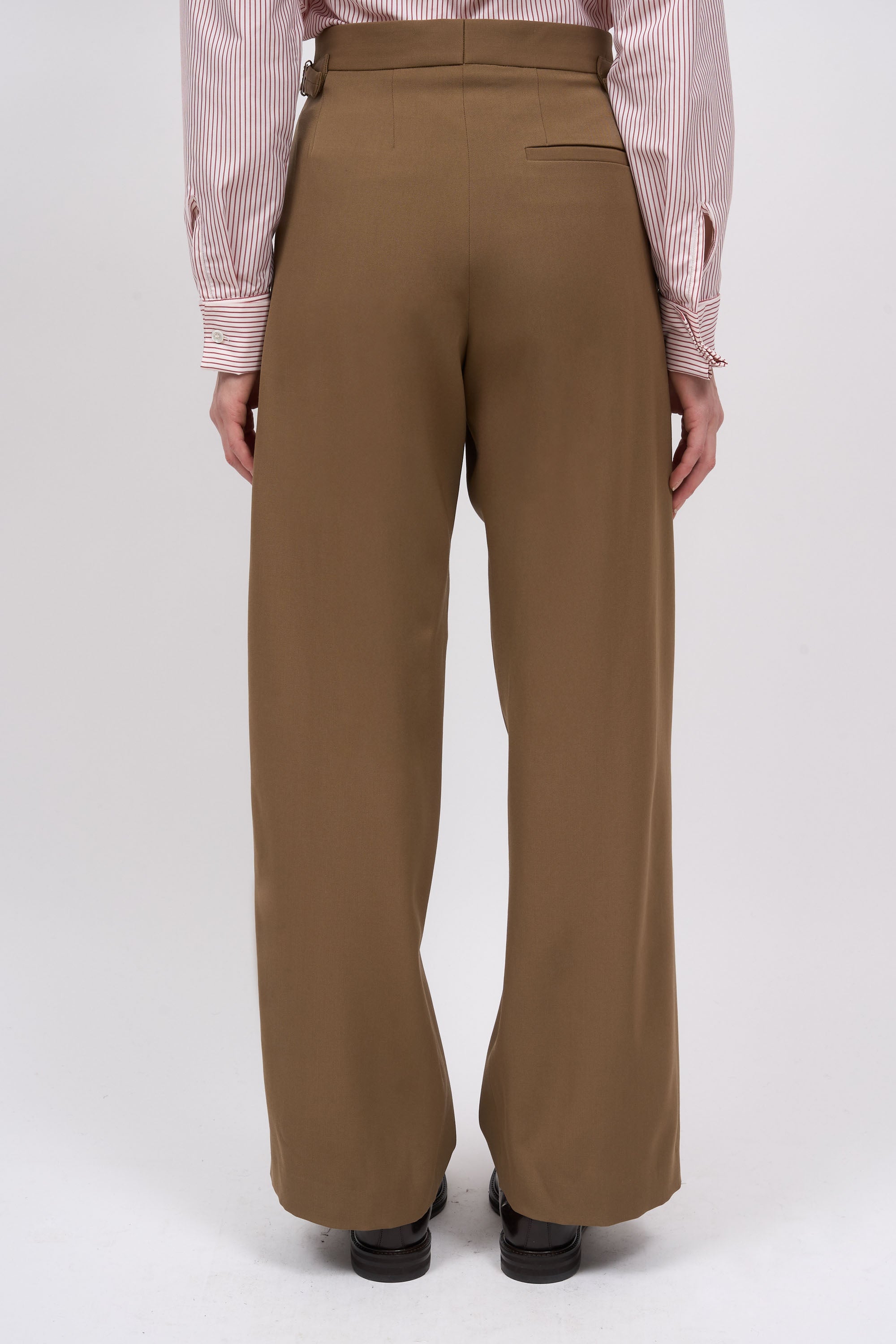 Paul & Joe Tilda pantalon laine vierge camel 36