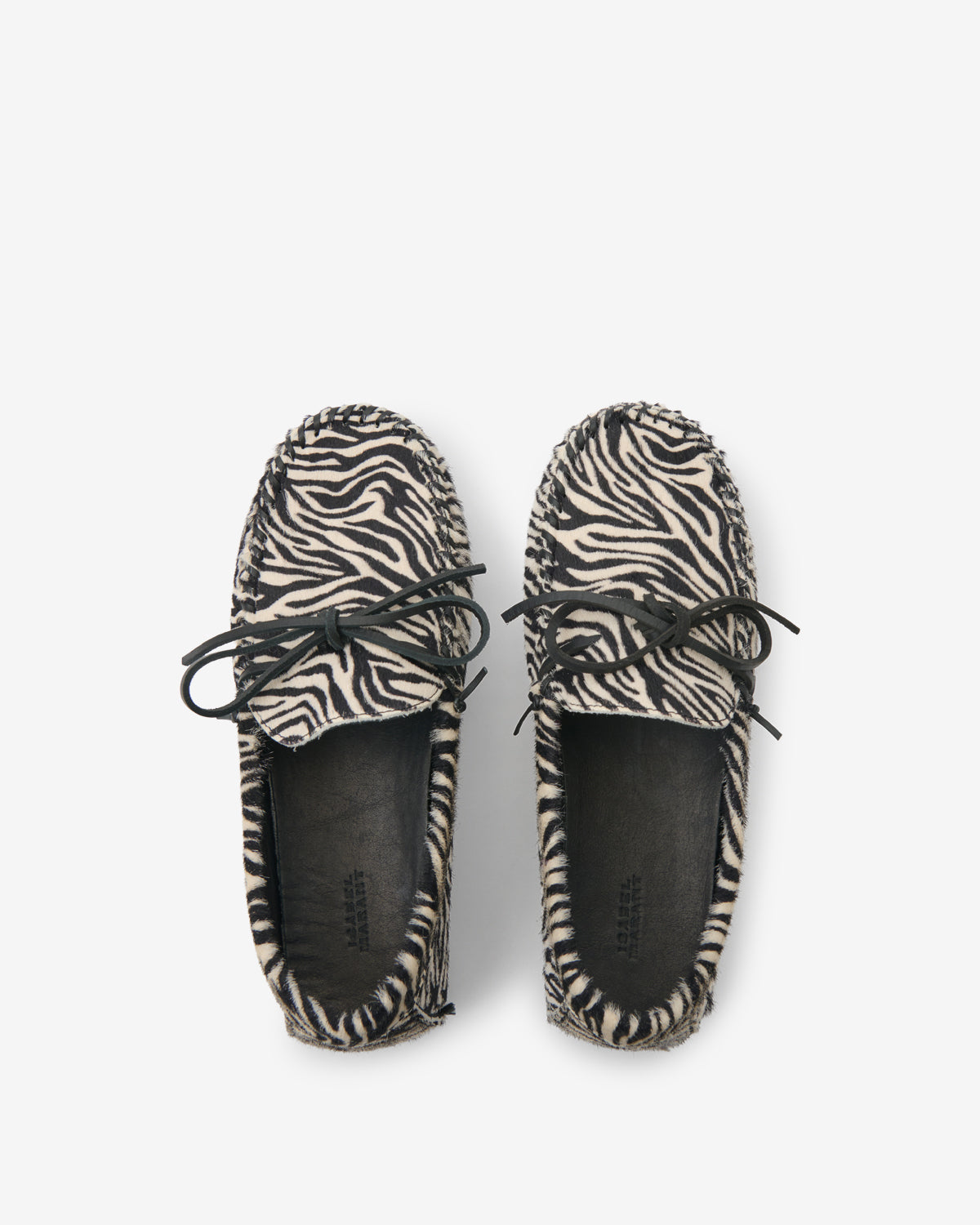 Isabel Marant Fitza mocassins cuir zèbre pointure 35-41