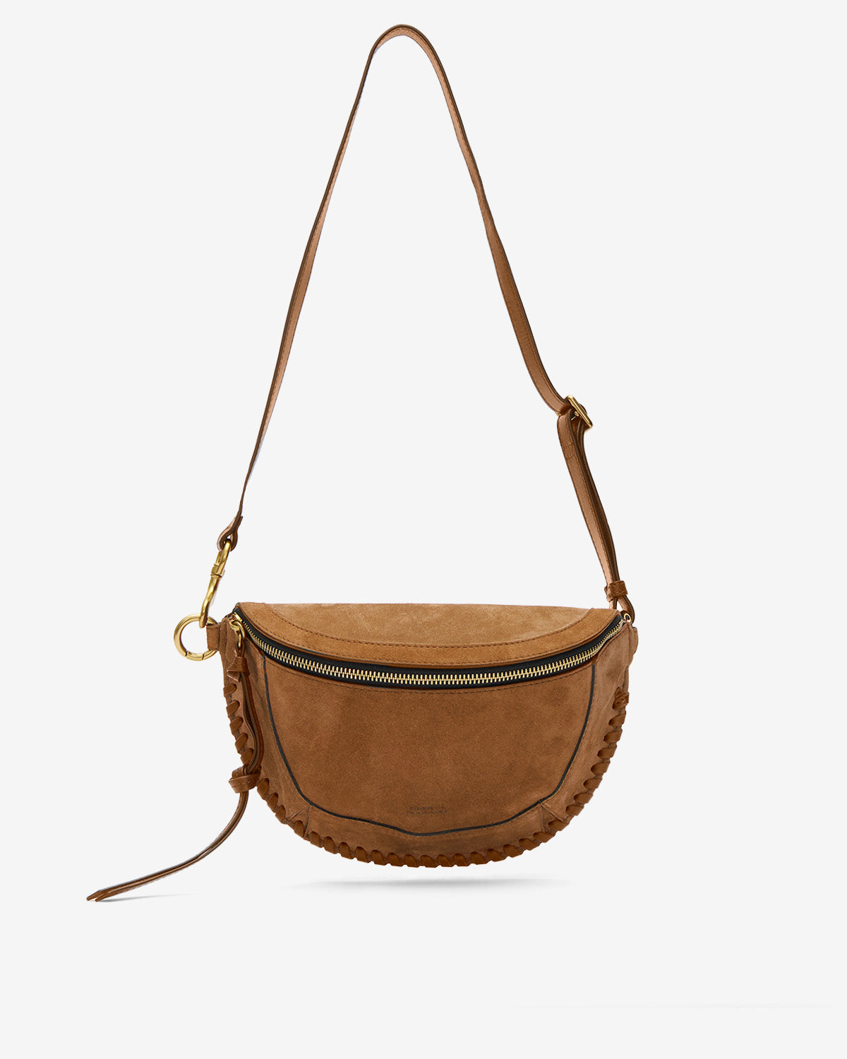 Isabel Marant Sacs Skano banane cognac cuir velours