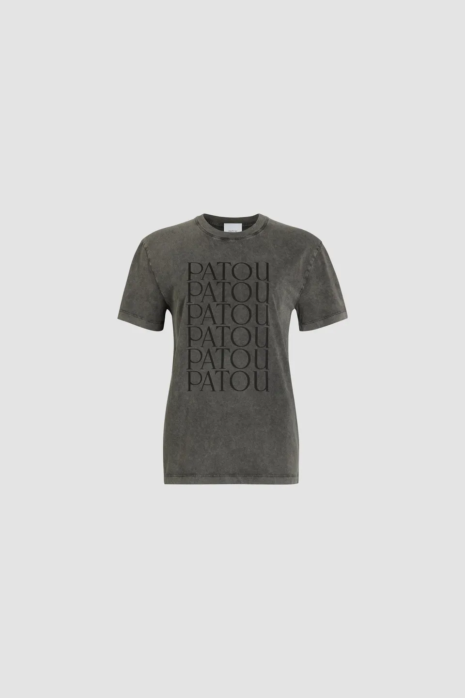 Patou H24JE1219999959A t-shirt anthracite coton bio