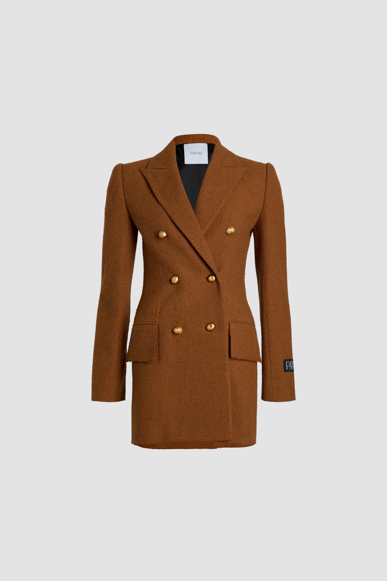 Patou Jackets JA042 veste tweed laine Autumn Leaf 34-44