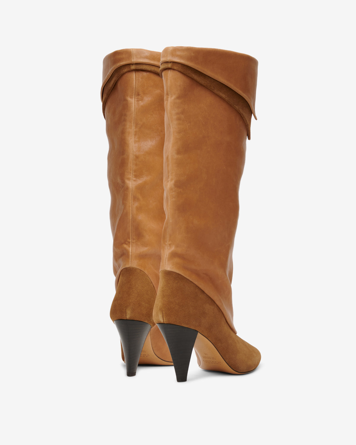 Isabel Marant Lezra bottes cognac talon 7,5 cm