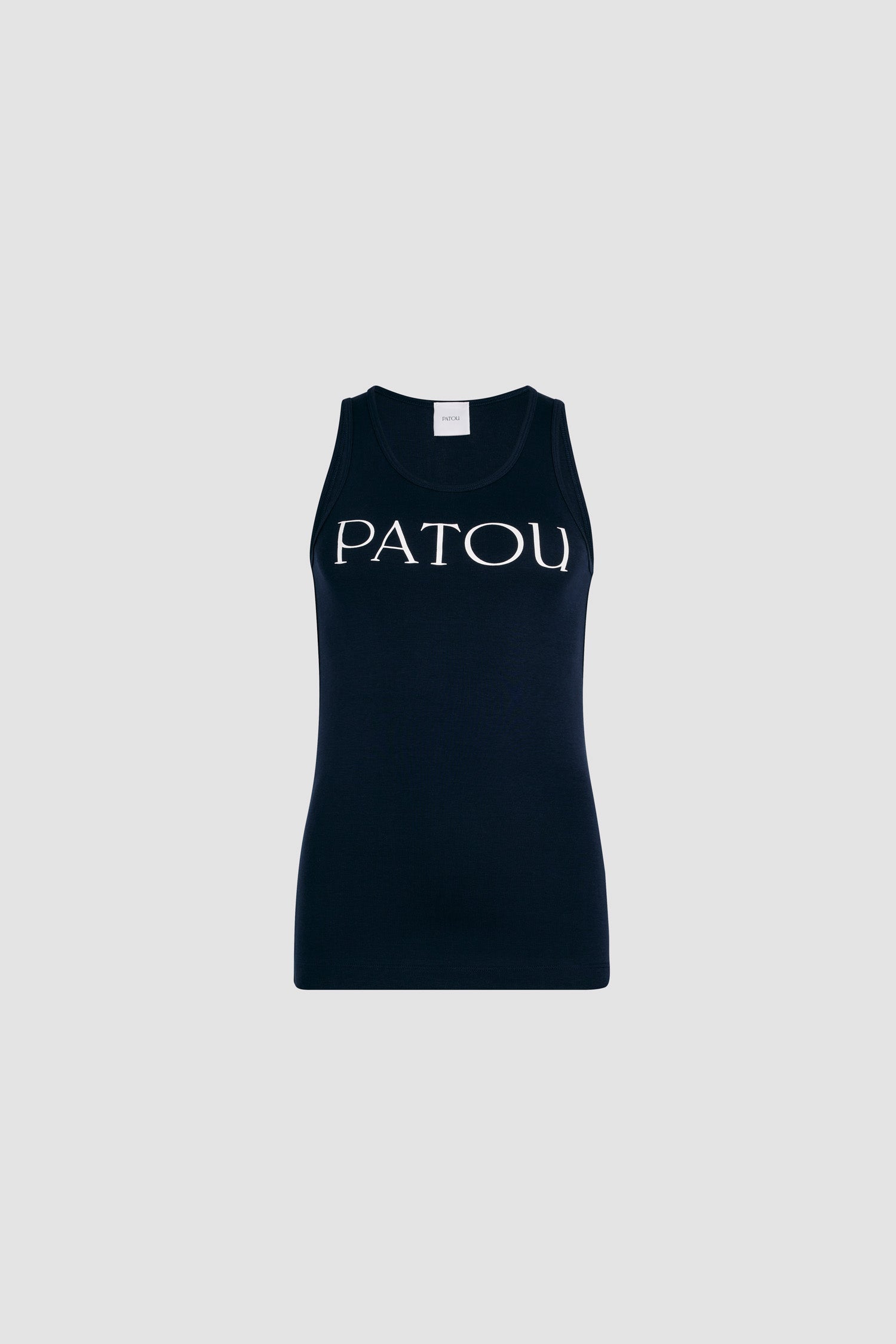 Patou JE015 débardeur coton bio bleu Navy Black