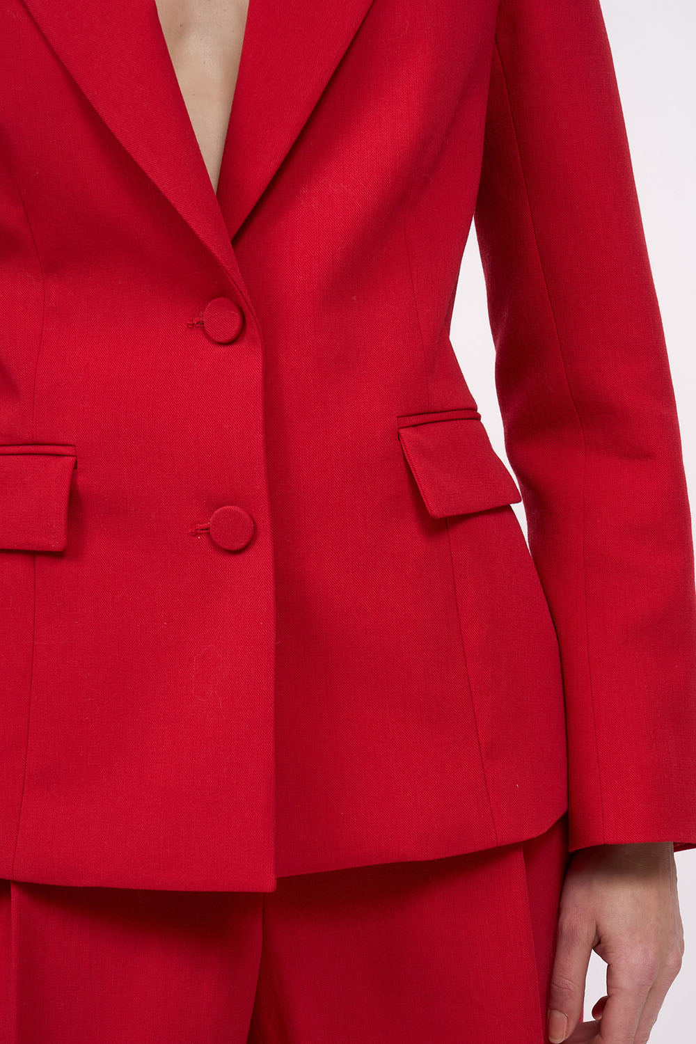 Paul & Joe Romy veste laine cintrée simple croisure
