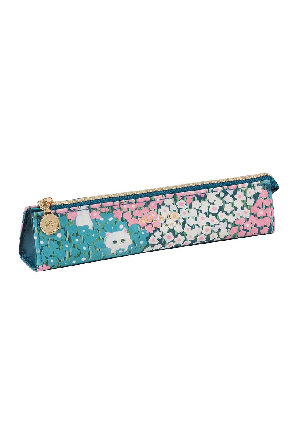 Paul & Joe petite trousse fleurs Gipsy marine TU similicuir