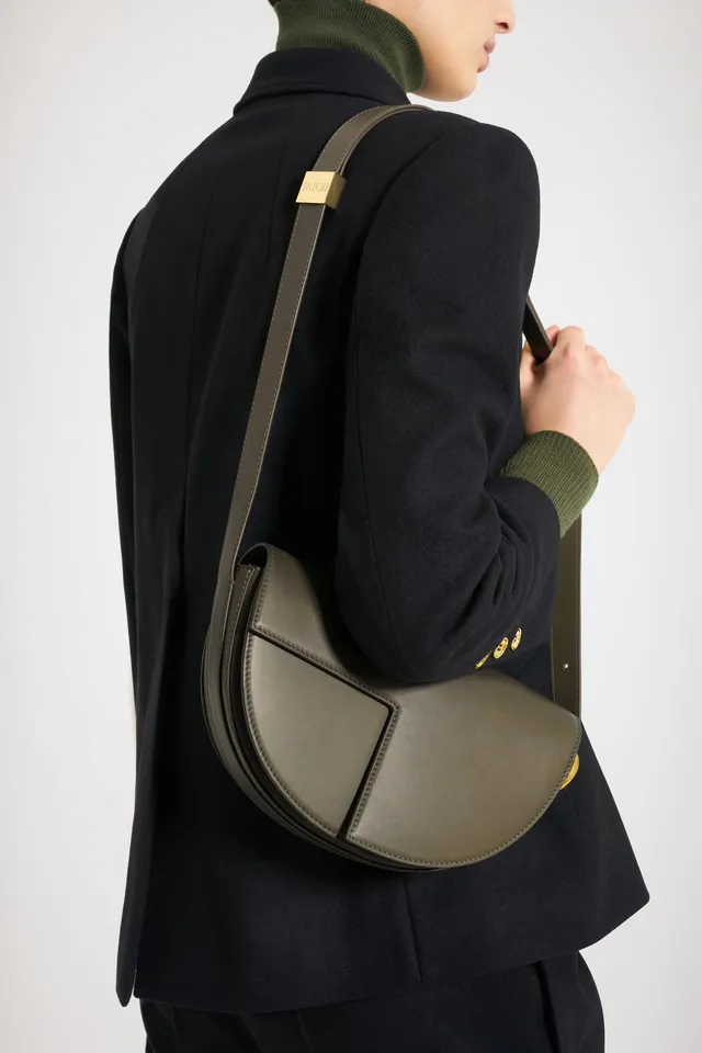 Patou Le Patou H22BA0015011752W sac cuir Winter Moss