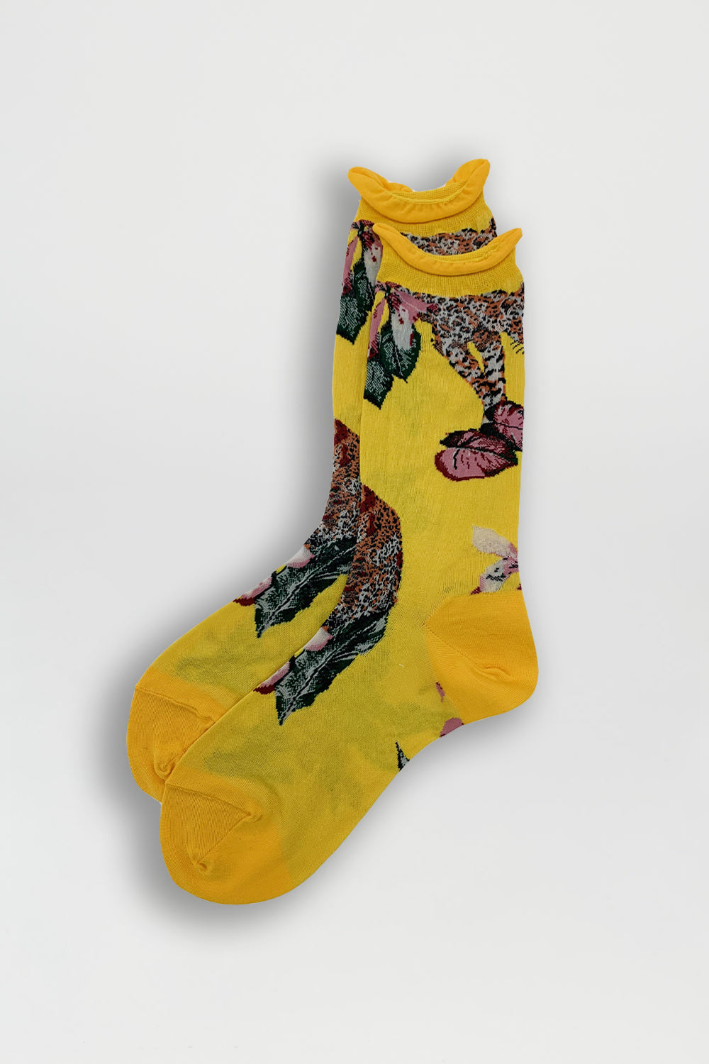 Paul & Joe chaussettes coton fleuri 36-39 blanc