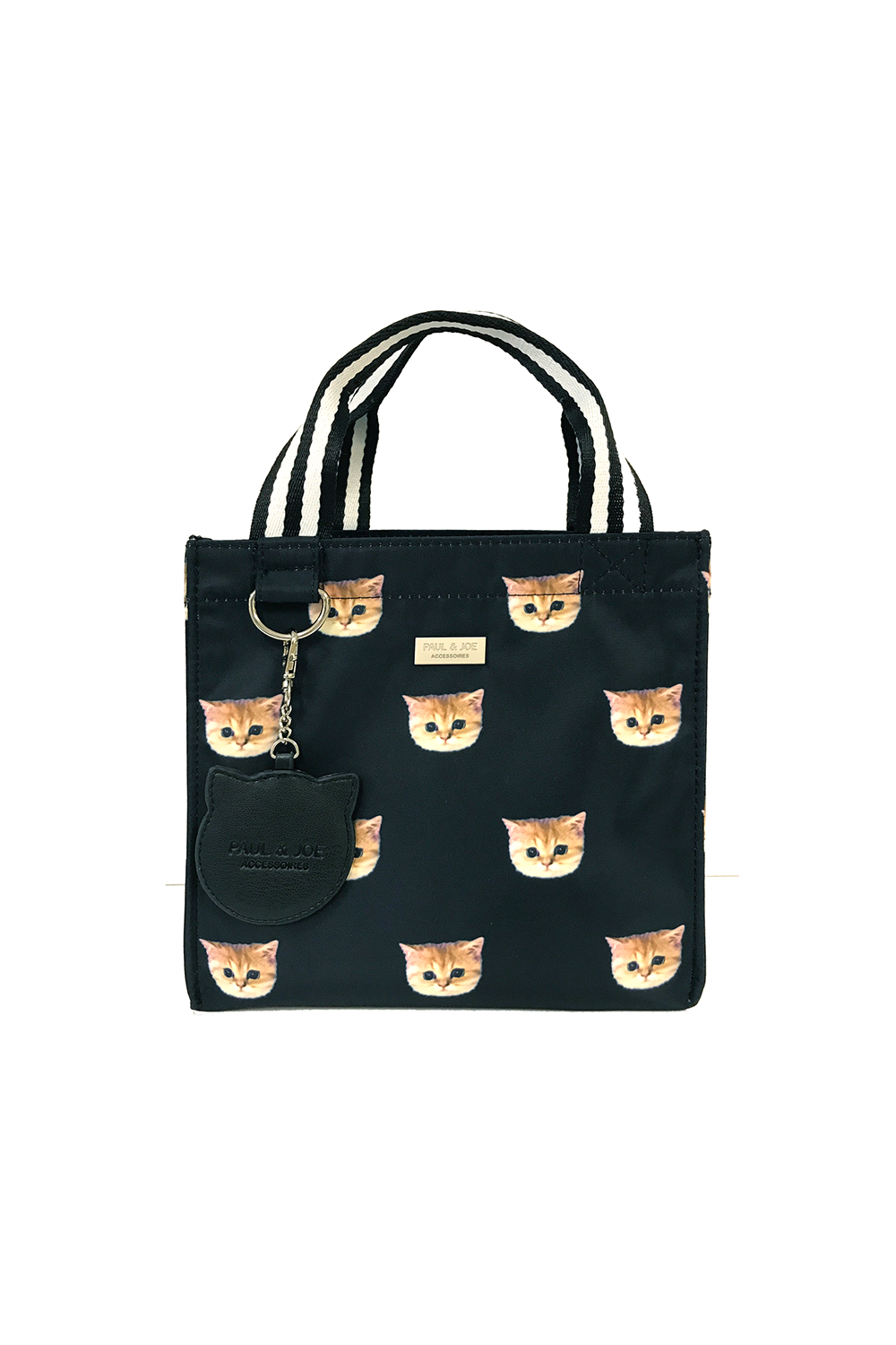 Paul & Joe Nounette tote bag ivoire TU imprimé chat