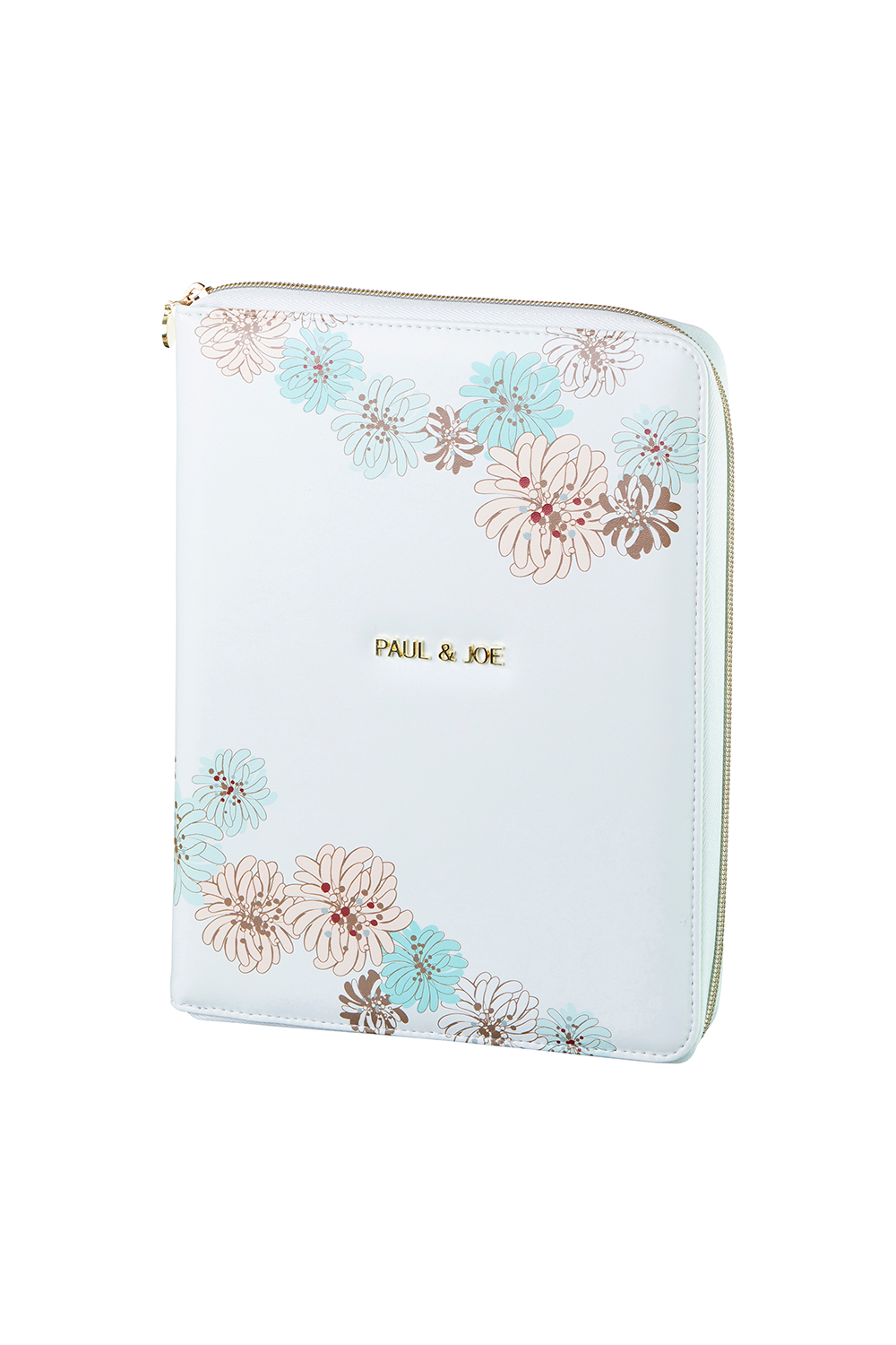 Paul & Joe pochette tablette blanche Chrysanthème 270 mm