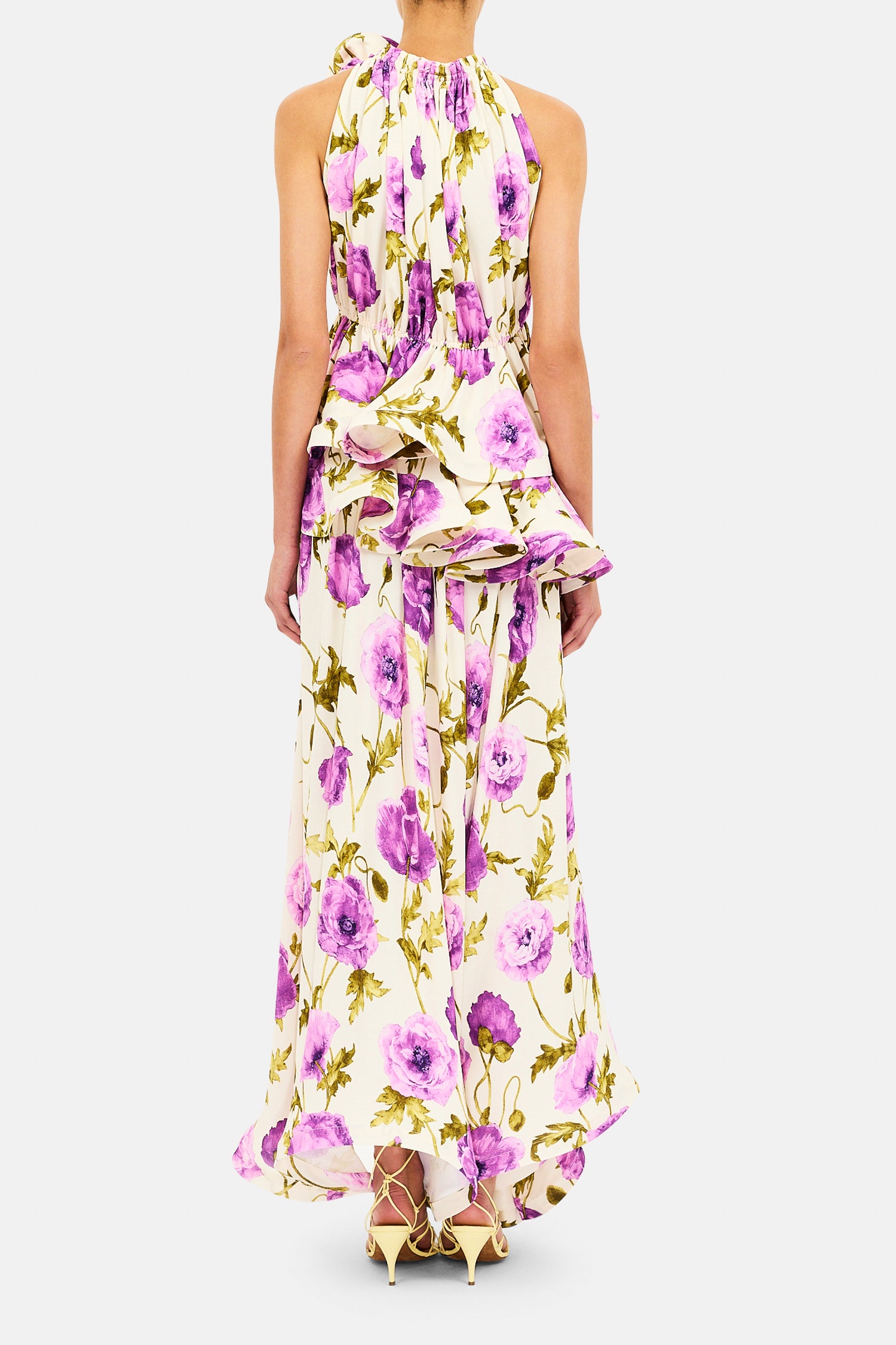 Ulla Johnson Celia SP270837 maxi jupe Lila fluide