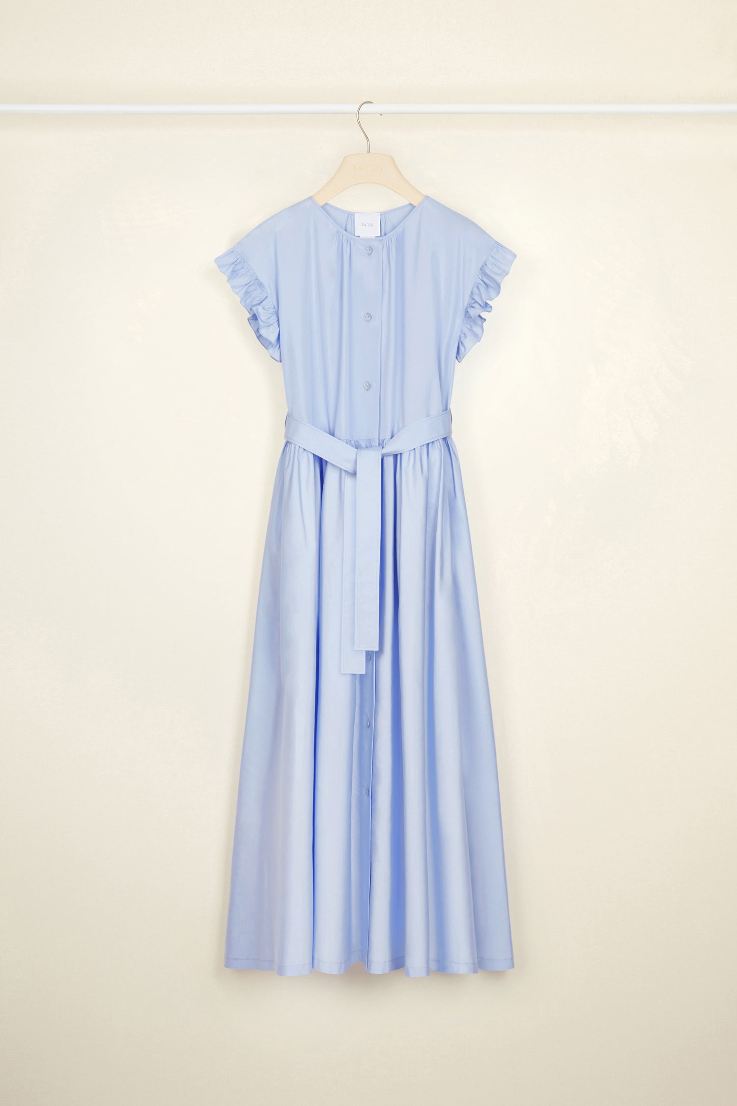 Patou P22DR0870017625B robe maxi coton bio Aurora