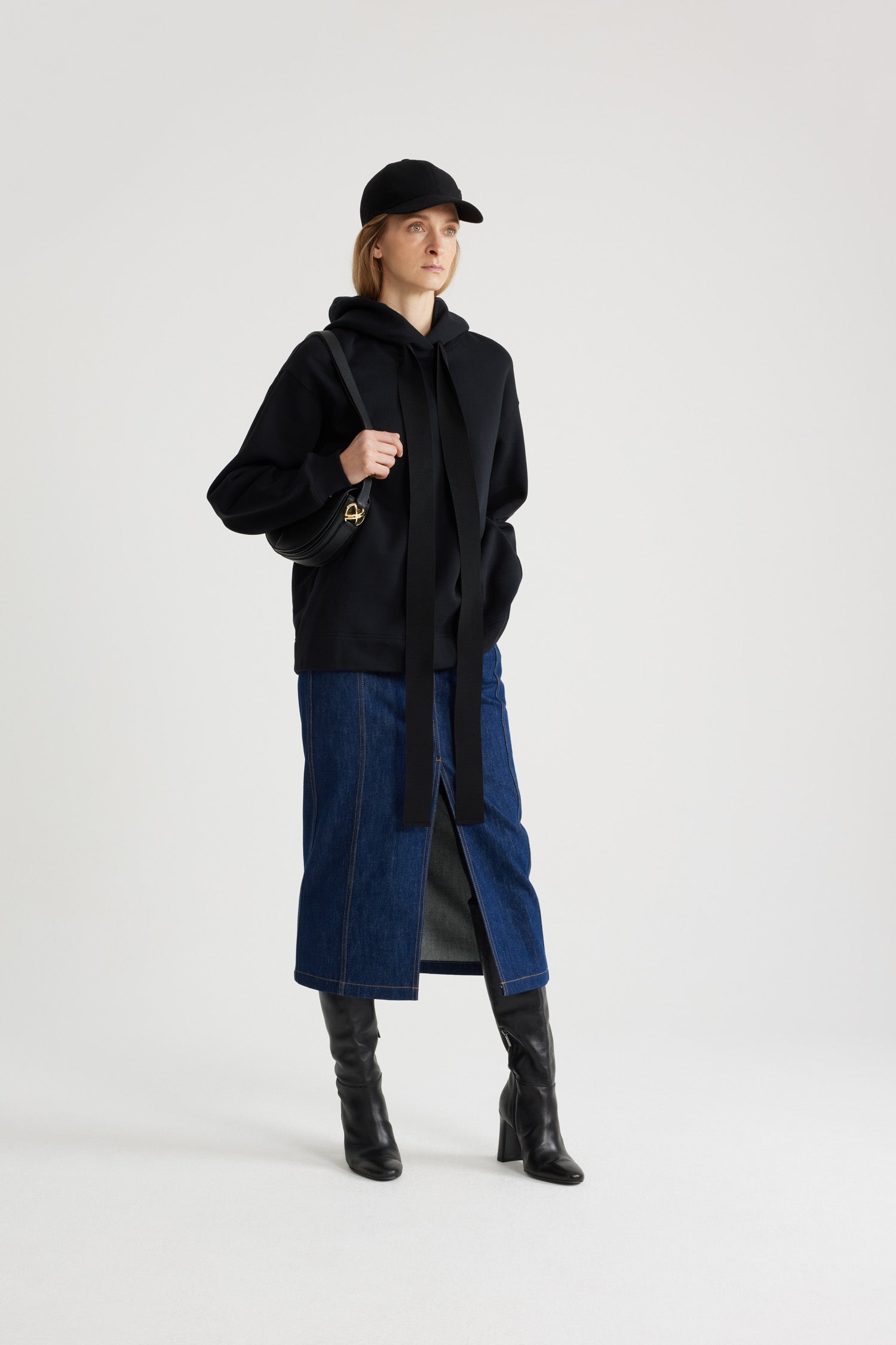 Patou Archive H24JE0379995999B hoodie coton Black