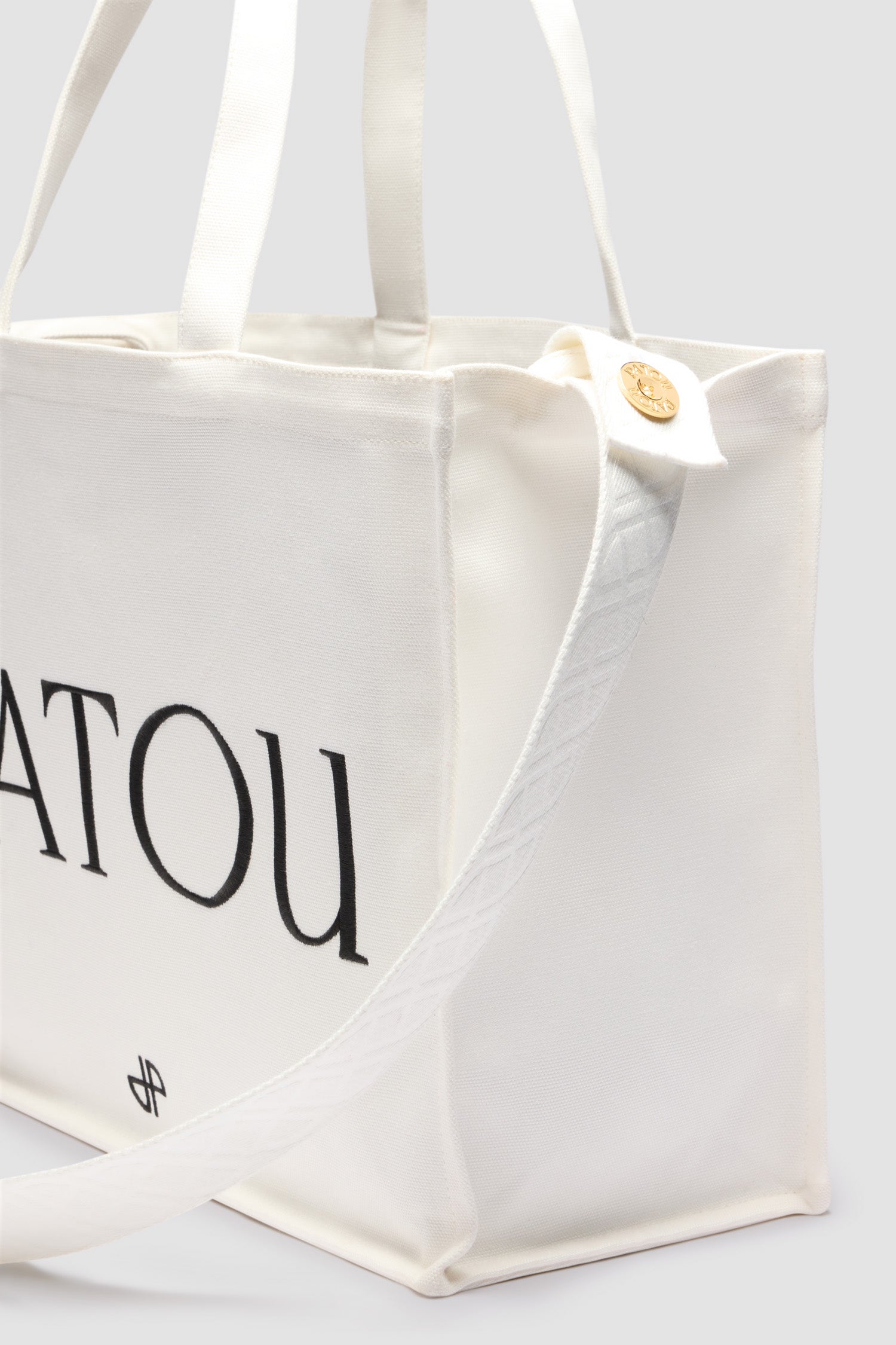 Patou AC045 tote toile coton blanc grand