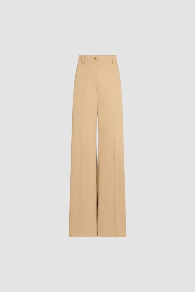 Patou TR002 pantalon sable gabardine coton bio droit