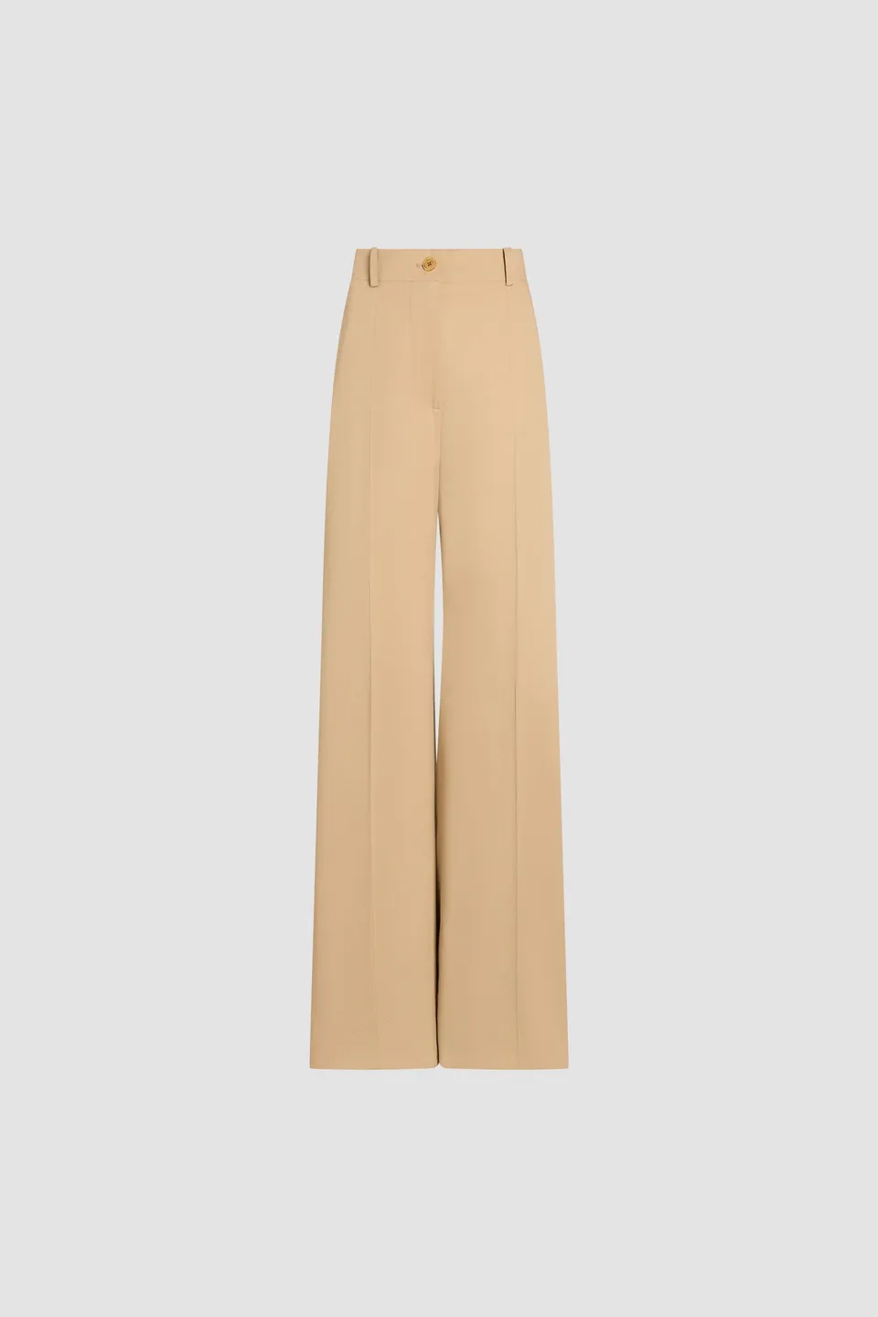 Patou TR002 pantalon sable gabardine coton bio droit