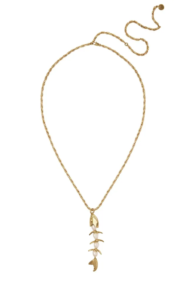 Alemais Calypso collier poisson perles taille unique