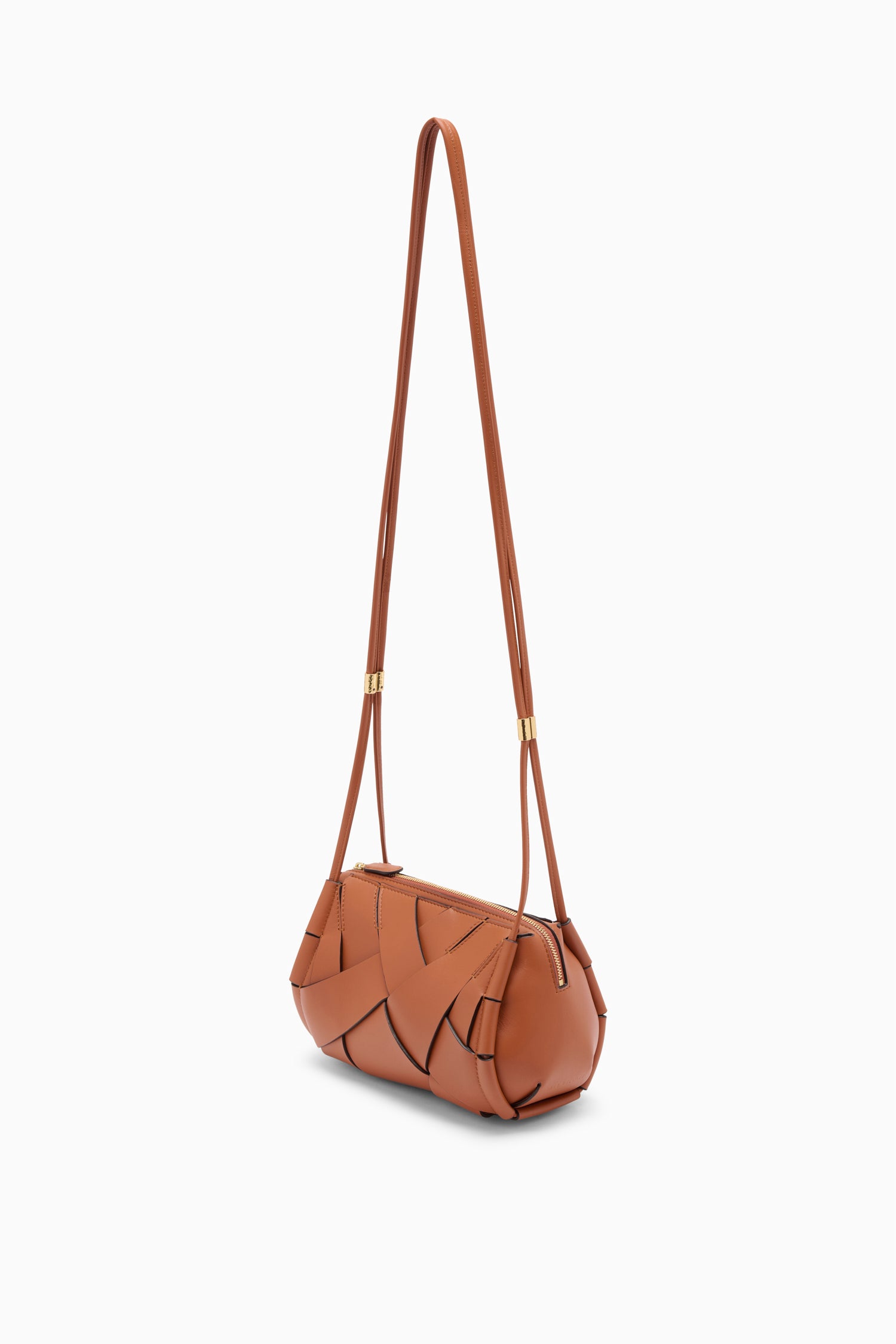 Ulla Johnson Charlotte sac caméra Sierra cuir marron OS