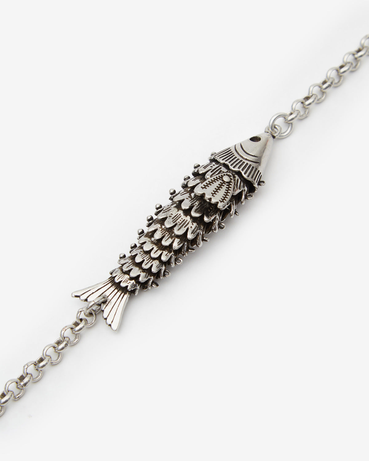 Isabel Marant River BR0184HA bracelet argent poisson