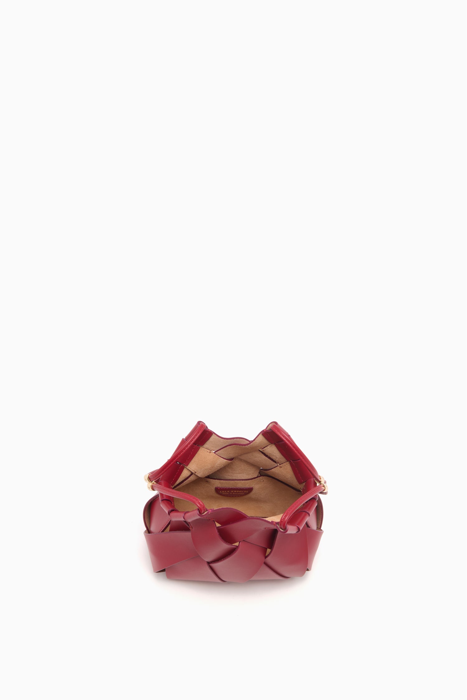 Ulla Johnson Charlotte Crossbody Sac Claret Cuir Agneau