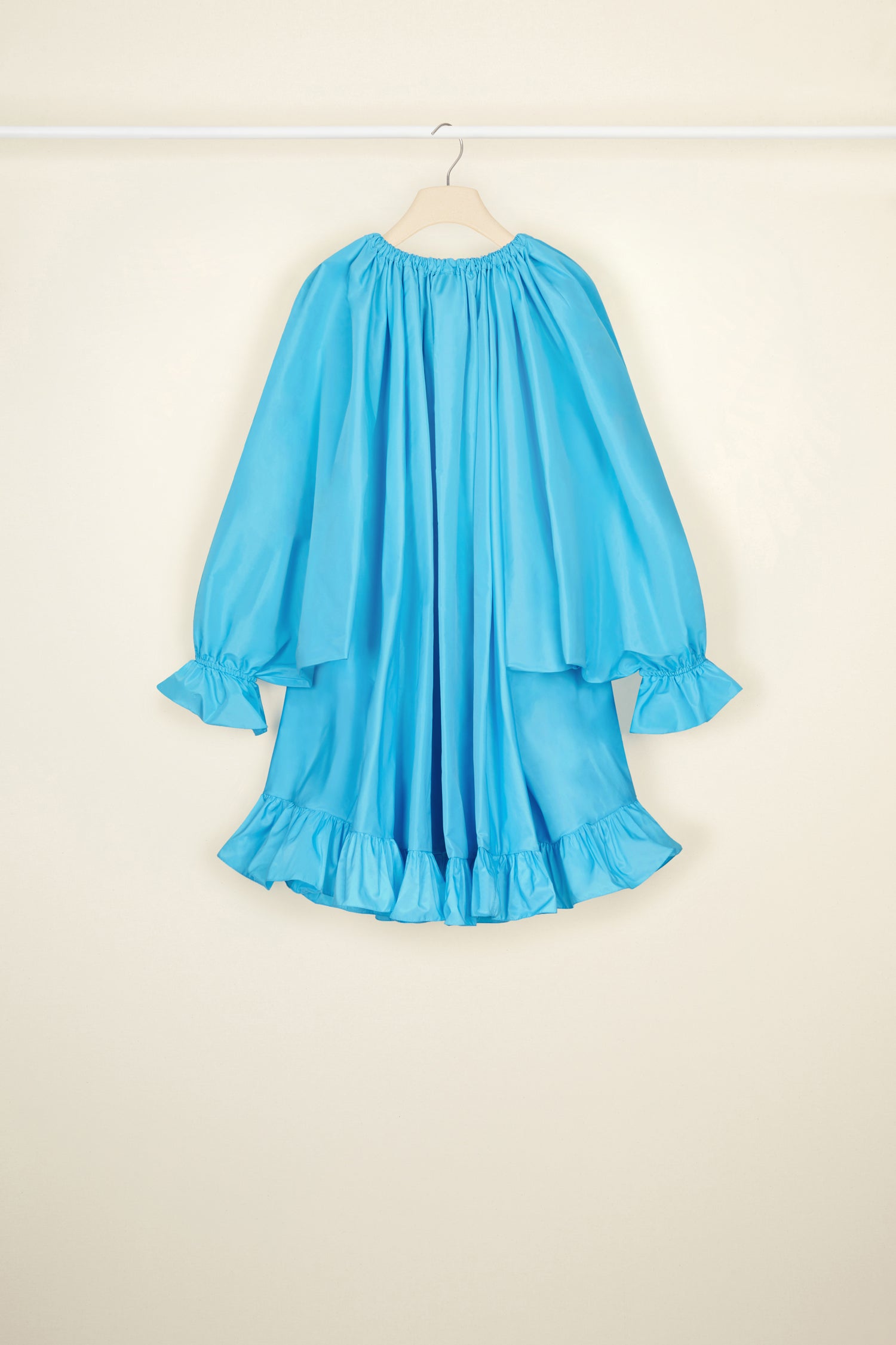 Patou DR079 robe faille recyclée turquoise