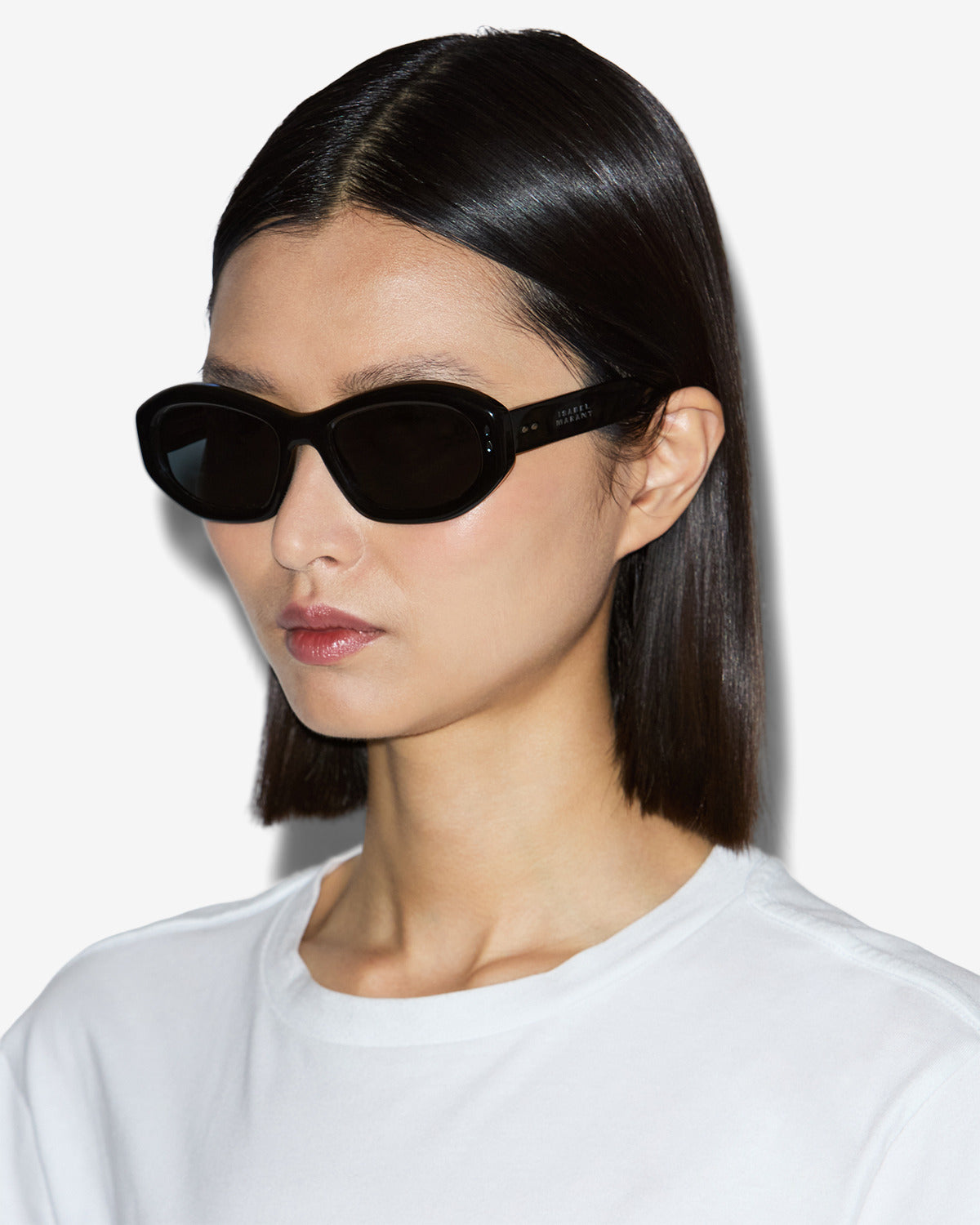 Isabel Marant Vancy IM0237S lunettes soleil Noir pall-Gris