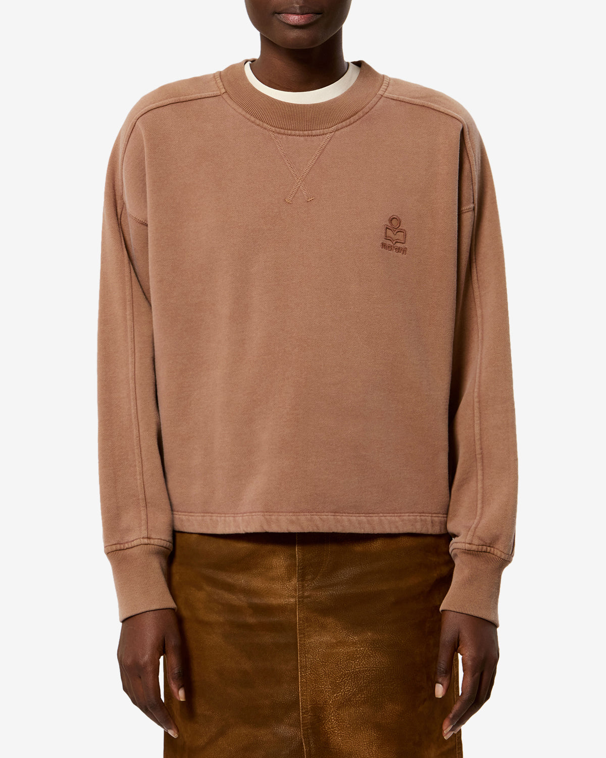 Isabel Marant Sweatshirts Sweat Sunny Molleton Camel 38