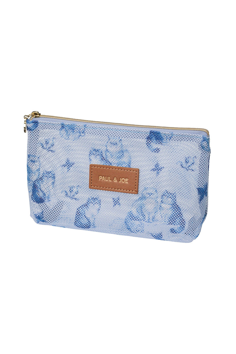 Paul & Joe Pochette Nounette et Gipsy bleue motif chat