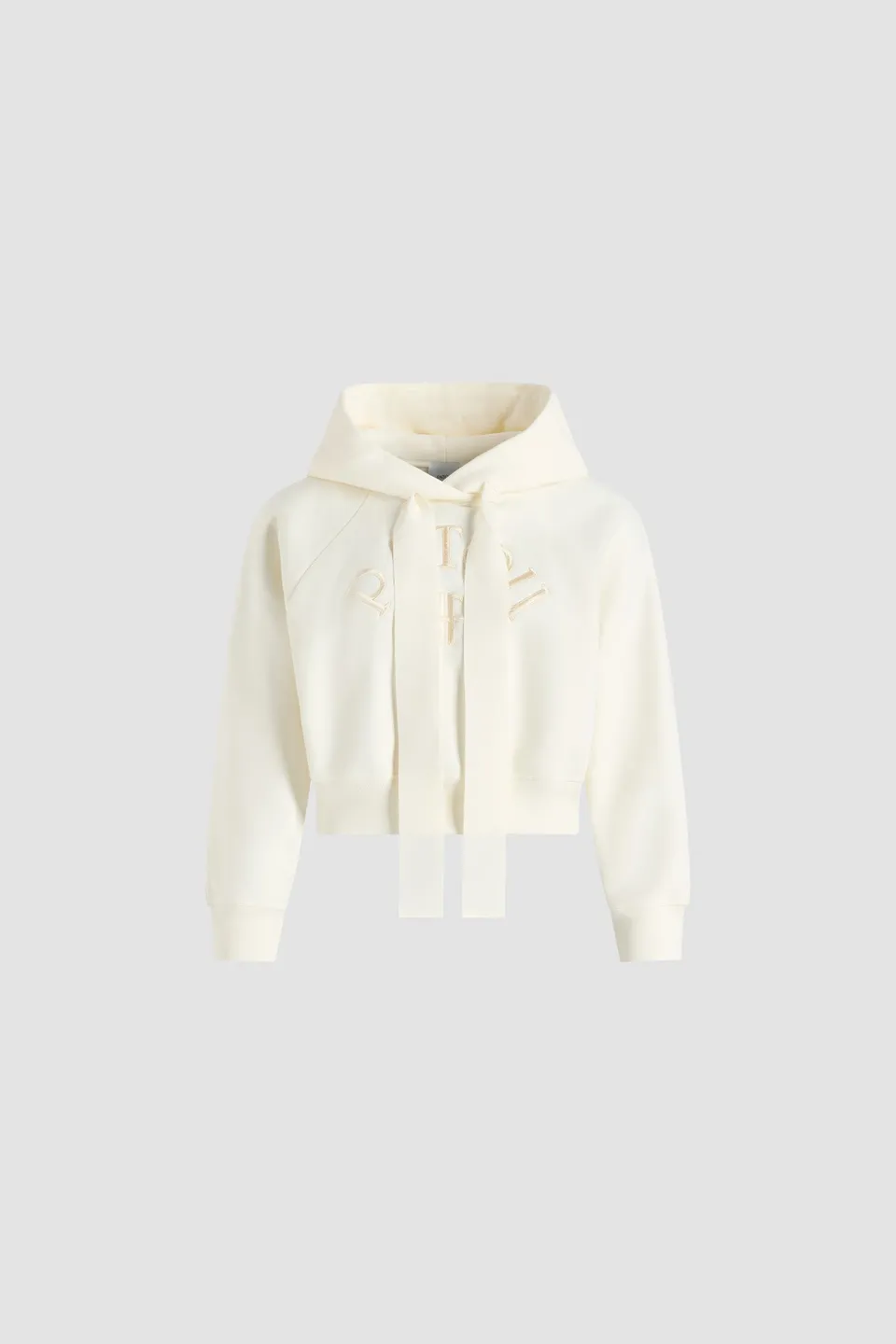 Patou JE192 hoodie coton bio blanc Snowberry XS