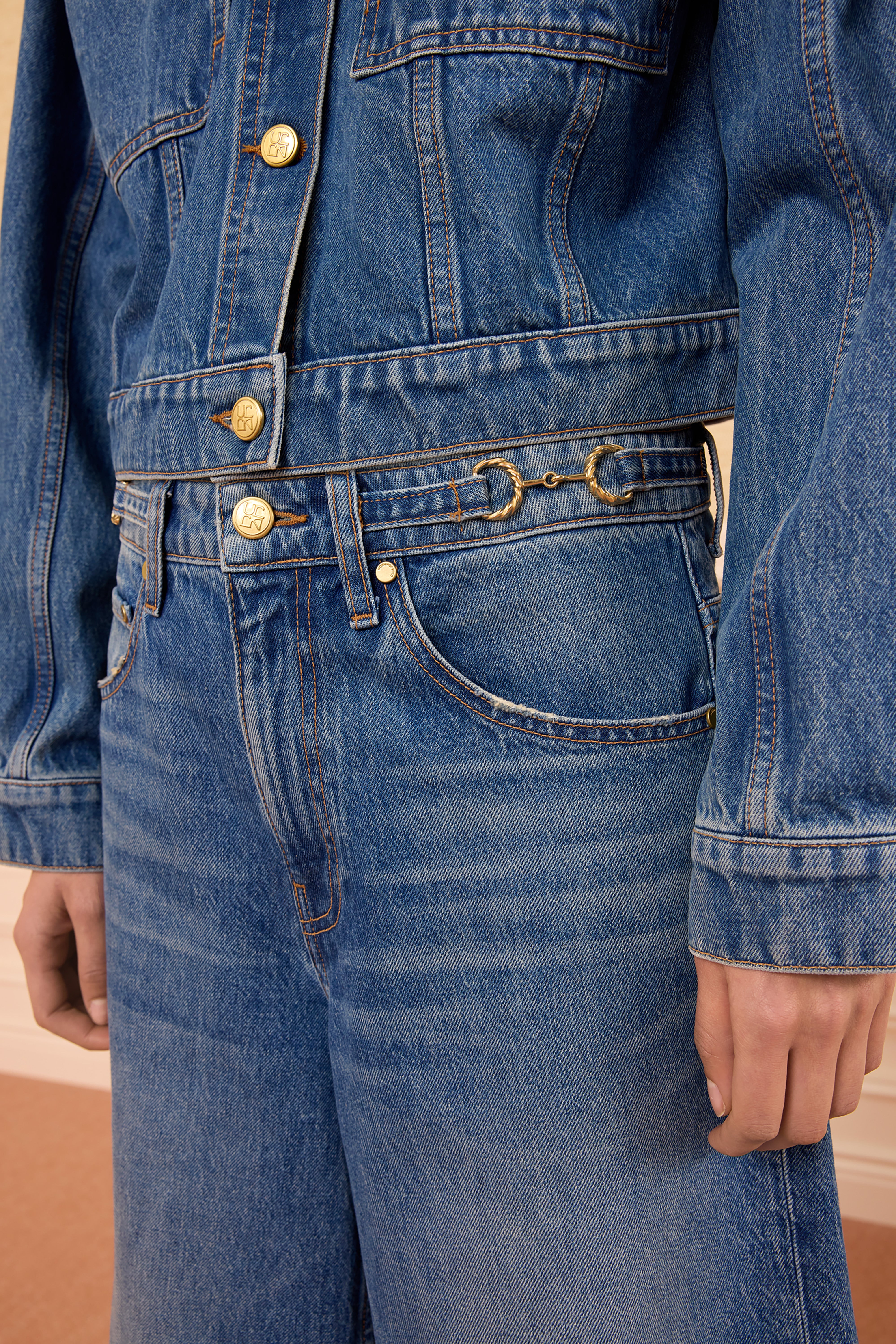 Ulla Johnson Rowan jean culotte Danube