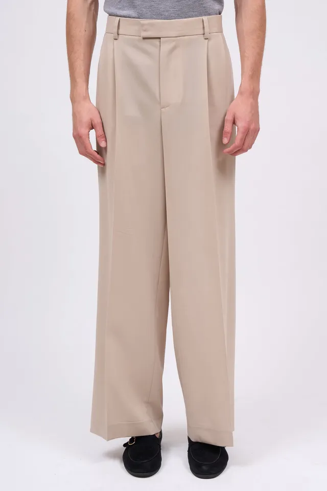 Paul & Joe Julio pantalon loose pinces laine vierge