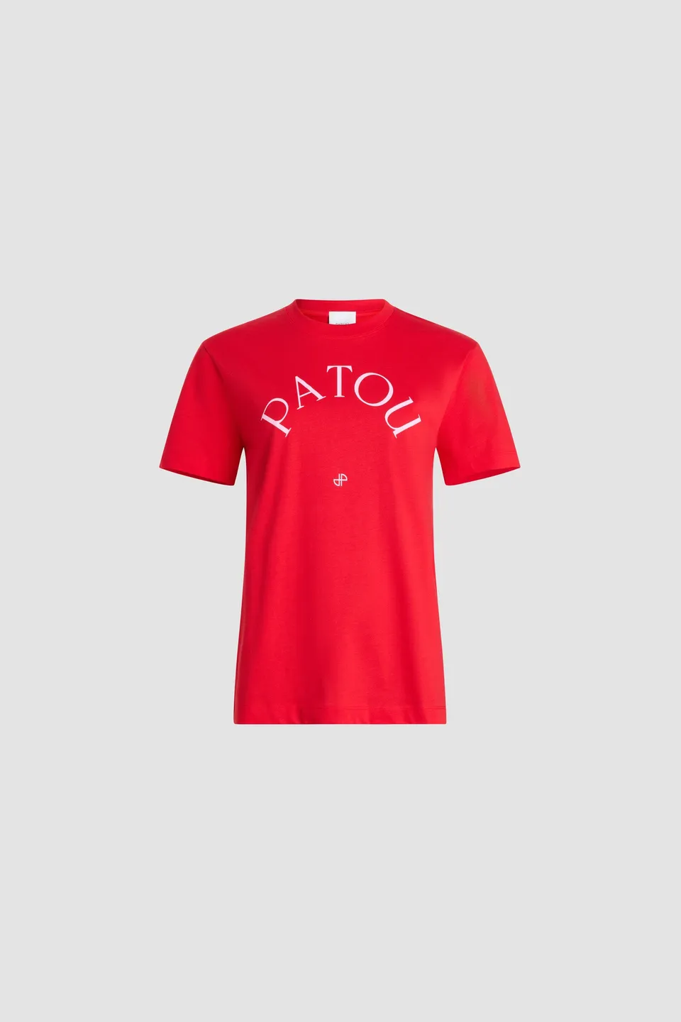 Patou JE136 H25JE1369999313R t-shirt coton bio rouge Madder