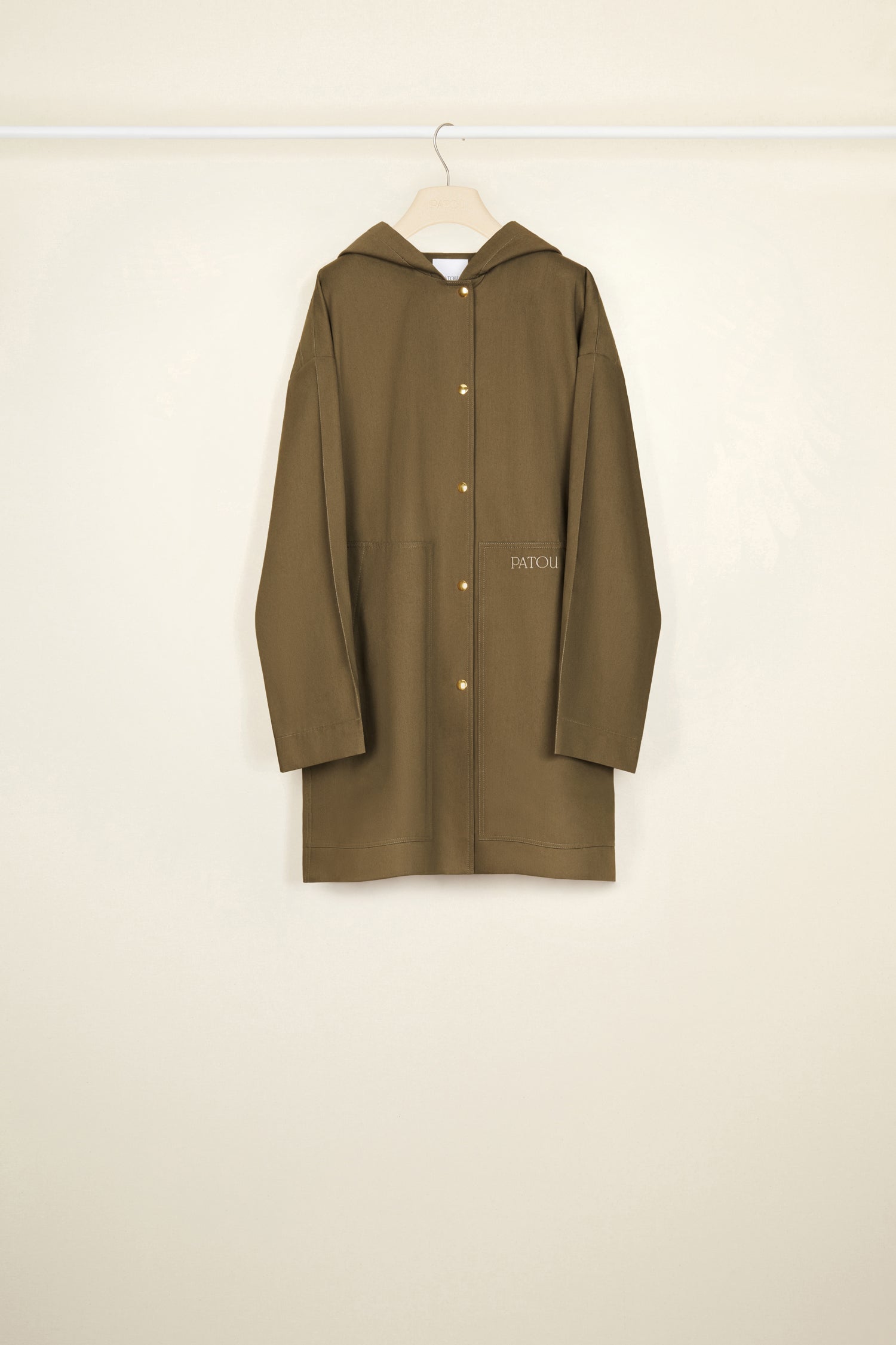 Patou OU010 parka coton bio bronze taille S