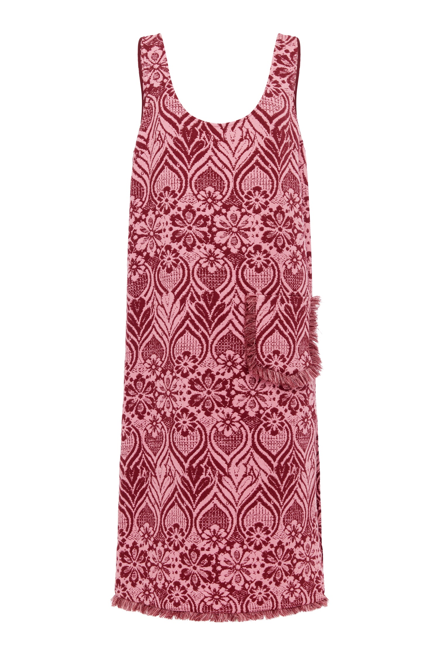 Alemais Blondie Midi robe coton bio dos découpé