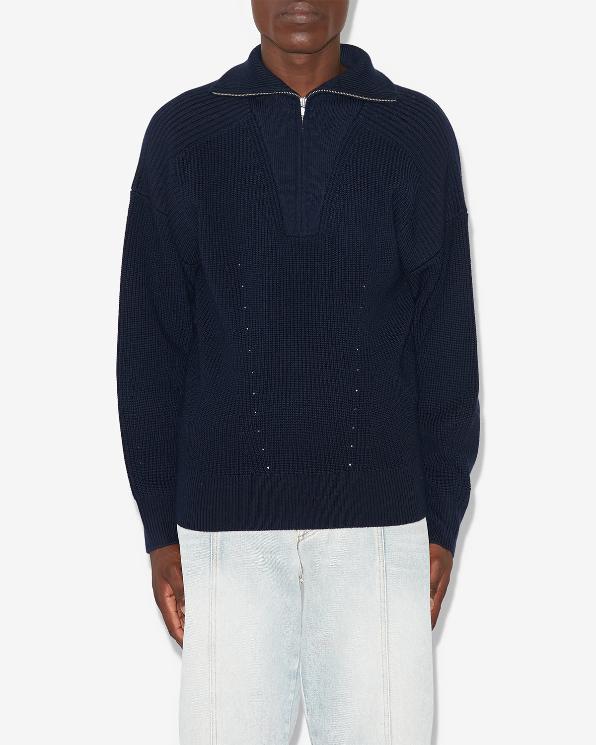 Isabel Marant Mailles Benny pull nuit laine mérinos