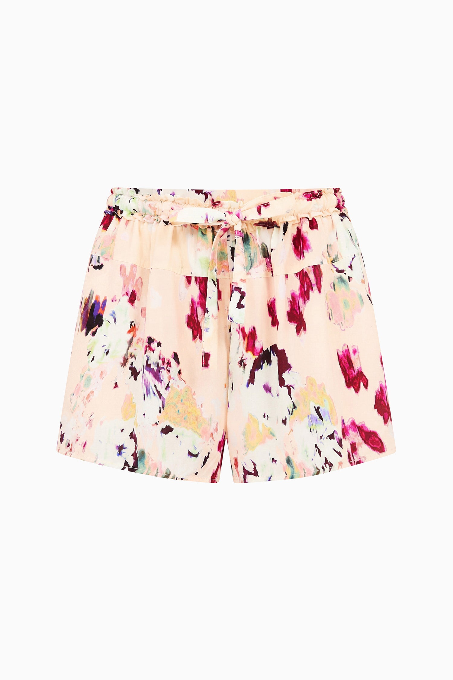 Ulla Johnson Aurielle PF260406 short soie Summer Garden fleuri