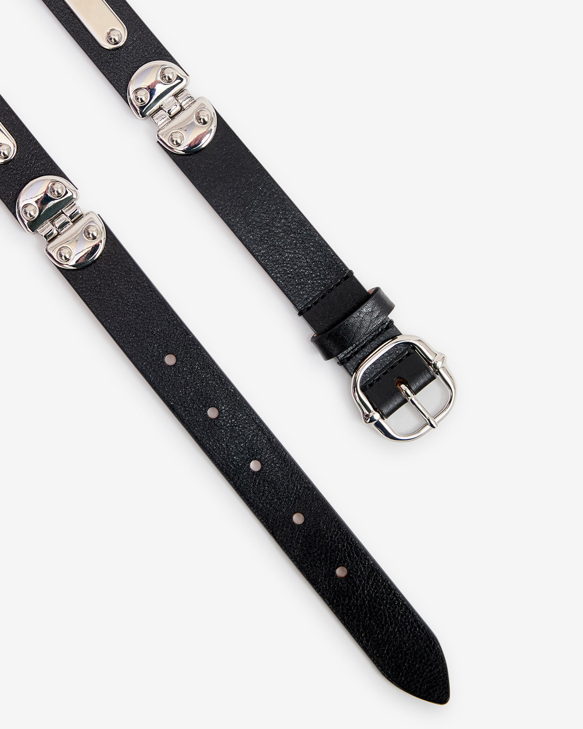 Isabel Marant Depson CE471BFA ceinture cuir noir 2,5 cm