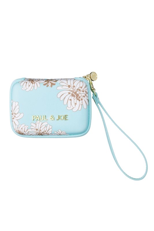 Paul & Joe Petite maroquinerie pochette rigide ciel TU chrysanthème