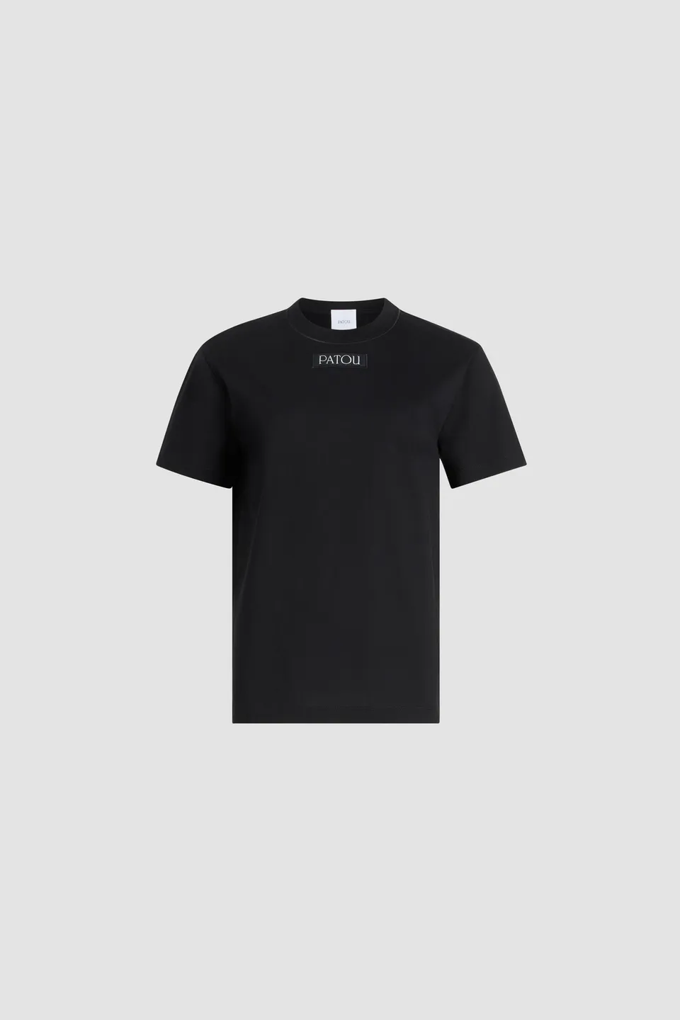 Patou JE1879999999B t-shirt coton bio noir logo