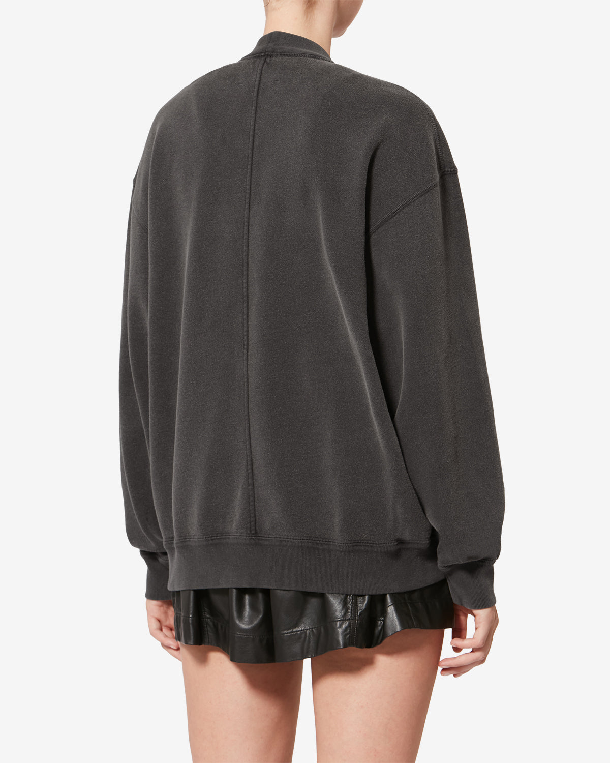 Isabel Marant Stephy cardigan coton noir délavé