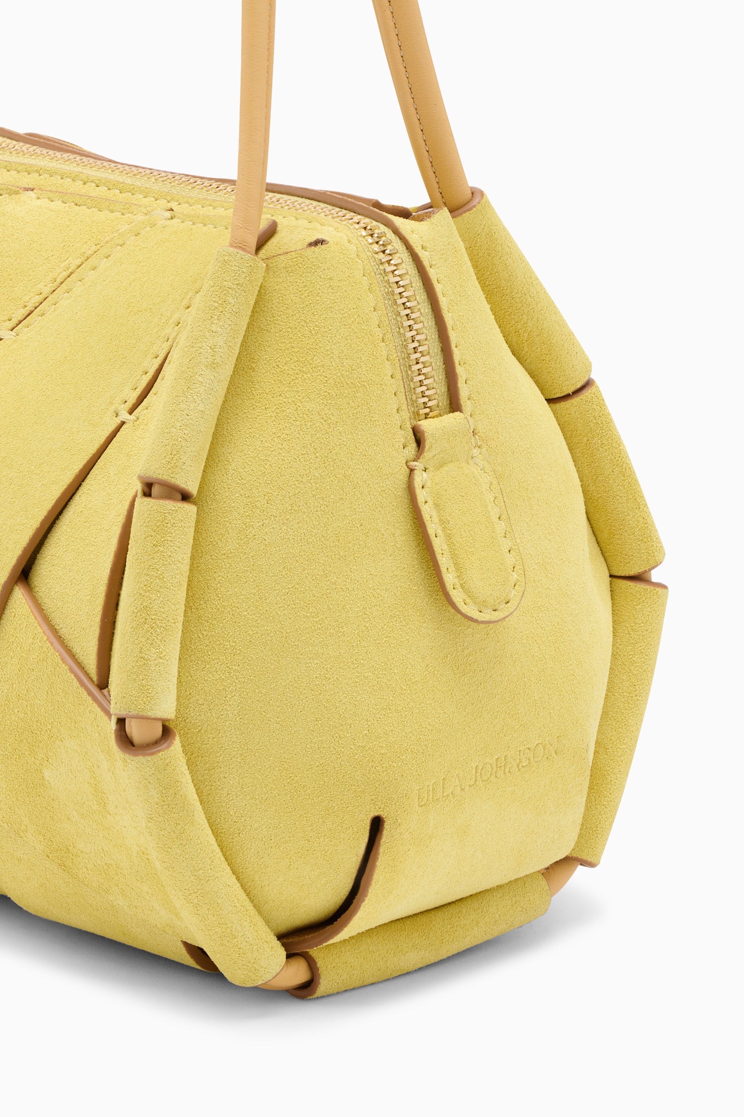 Ulla Johnson Charlotte PF261186 sac caméra daim mimosa