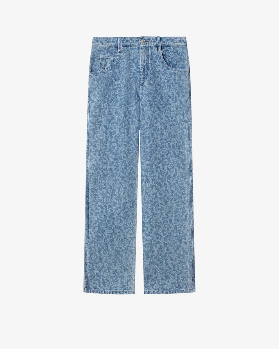 Isabel Marant Brinsa Jean Droit Denim Bleu