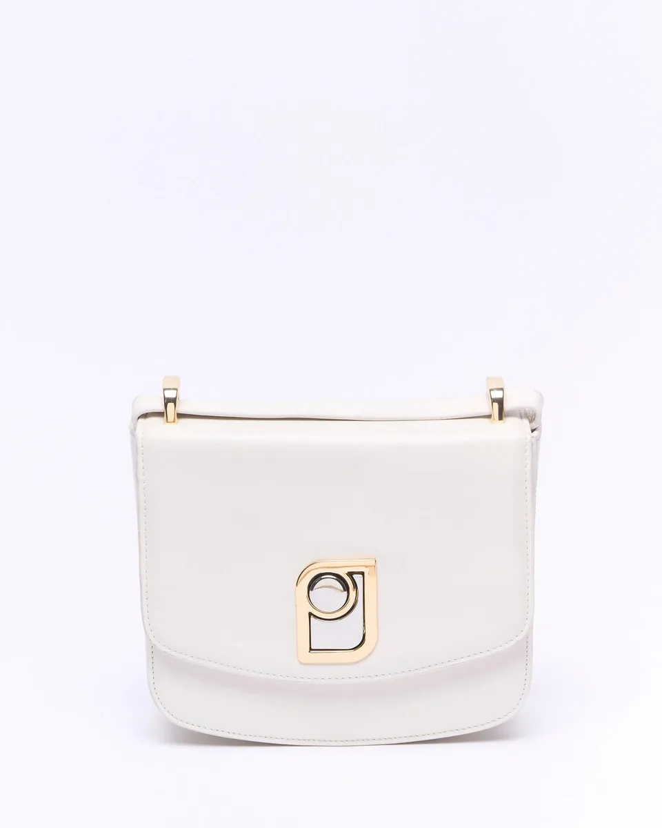 Paul & Joe Jeanne petit sac cuir lisse blanc bandoulière