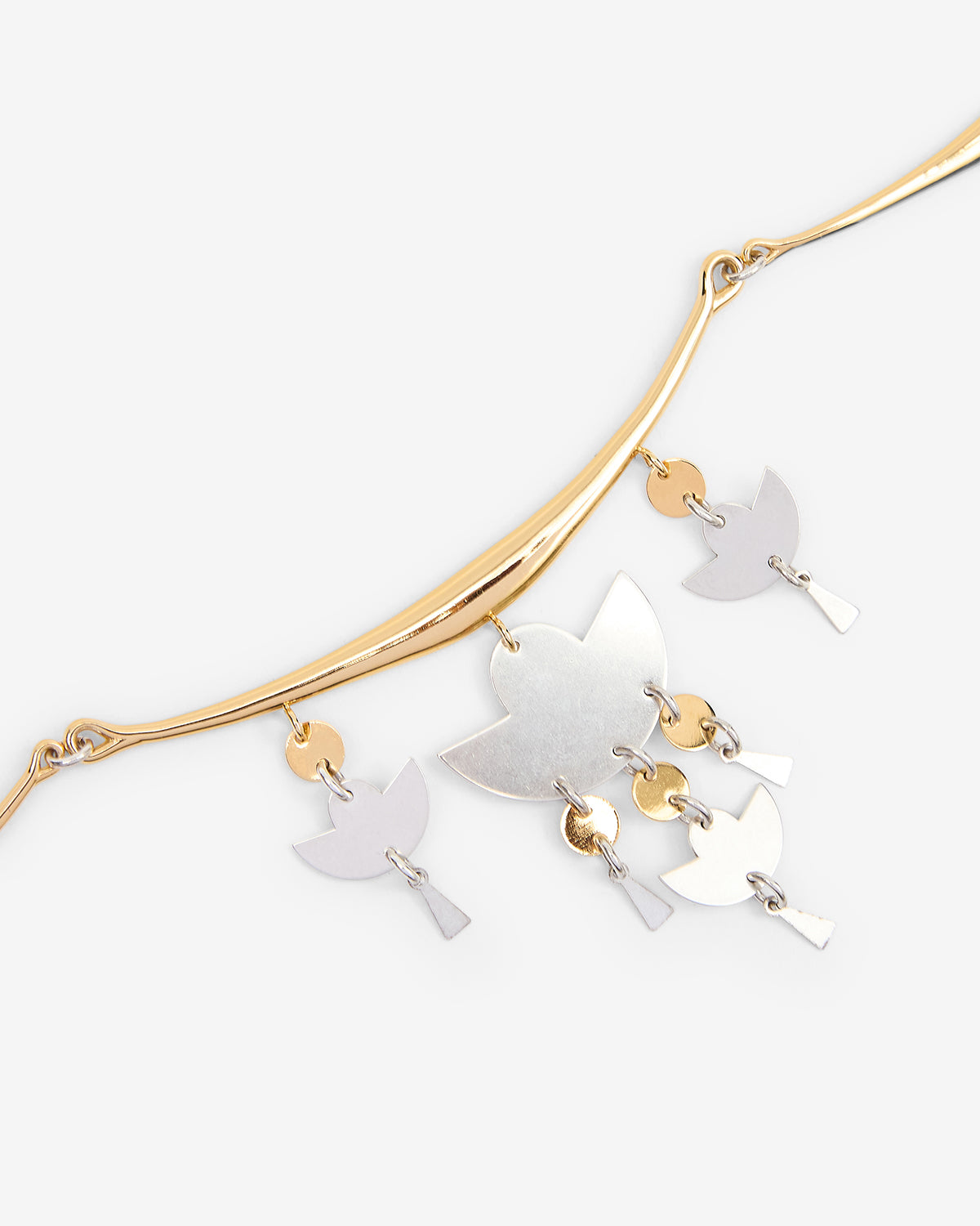Isabel Marant Heija RC0091 Collier argenté-doré