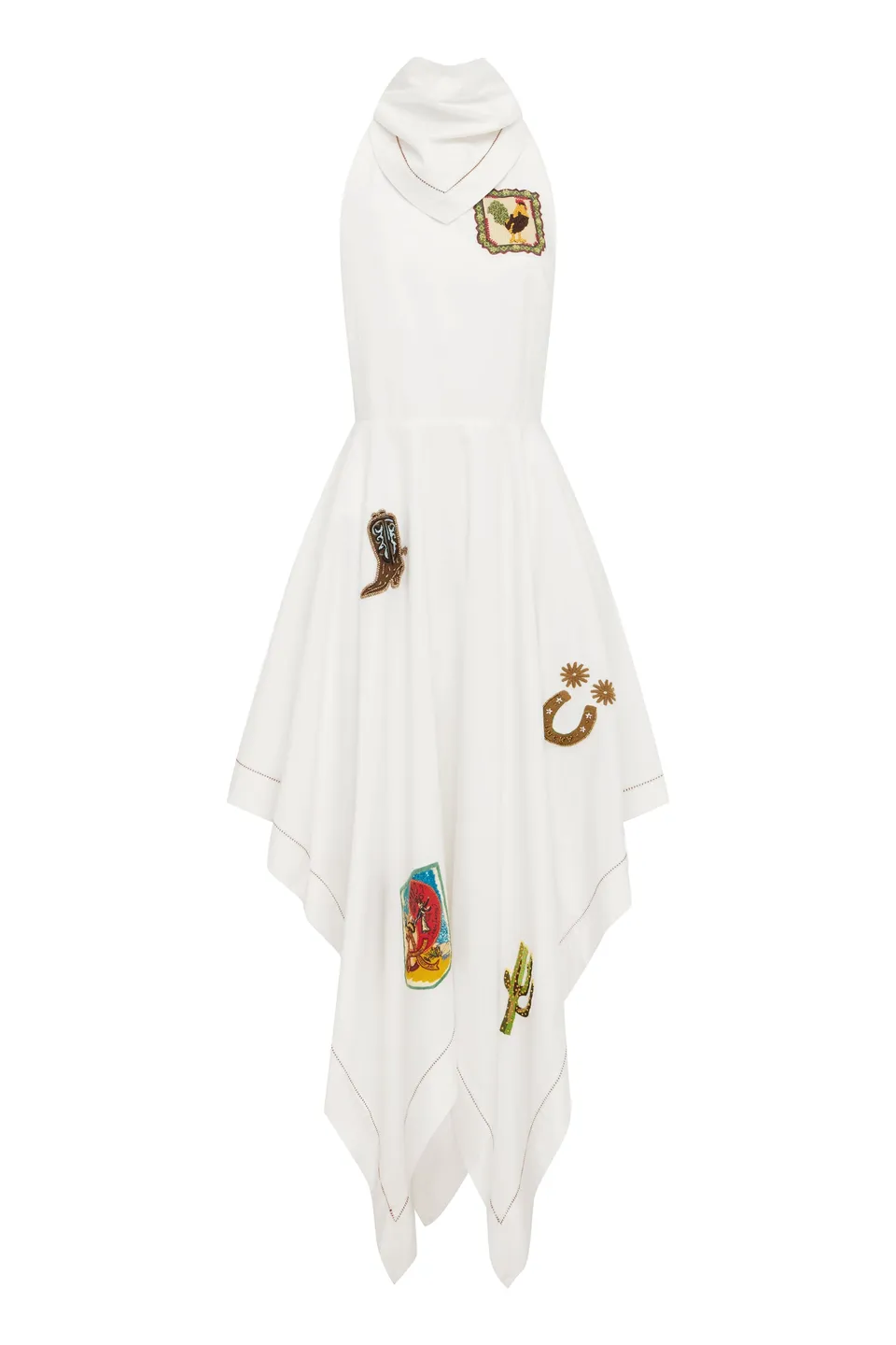 Alemäis Westwood robe midi 8 coton bio perles