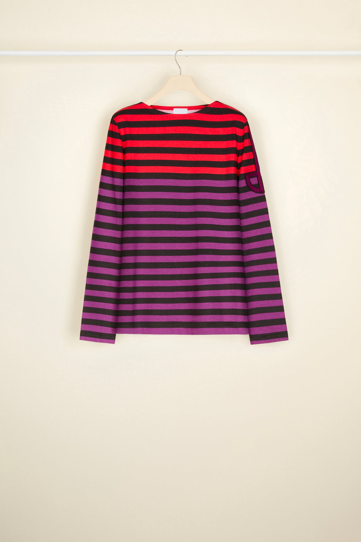 Patou JE030 top marinière coton bio multicolore